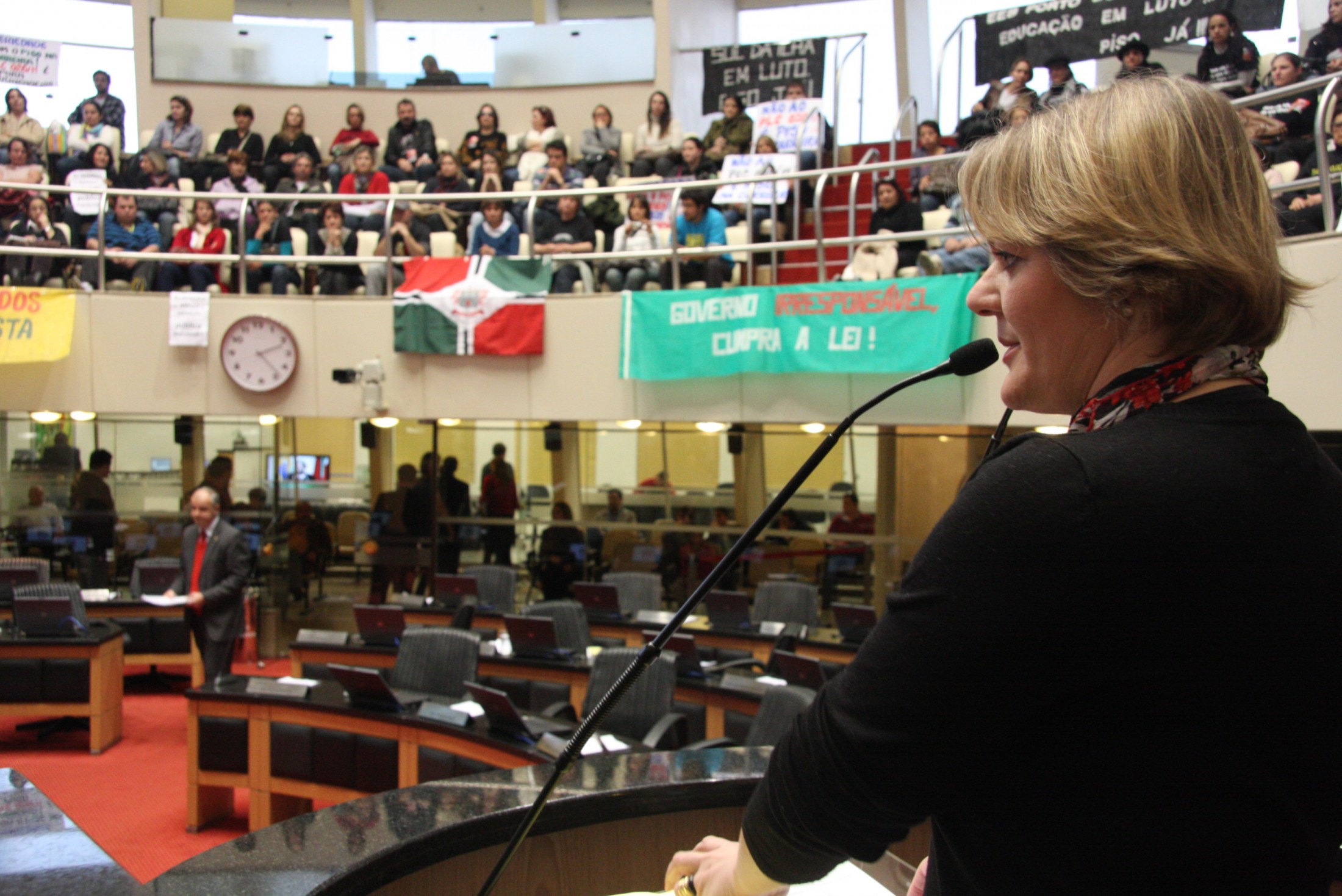 Deputada Luciane Carminatti