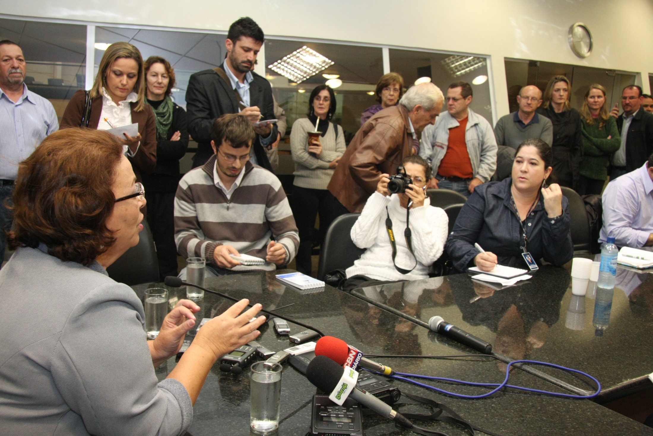 Coletiva de imprensa - Ideli Salvatti