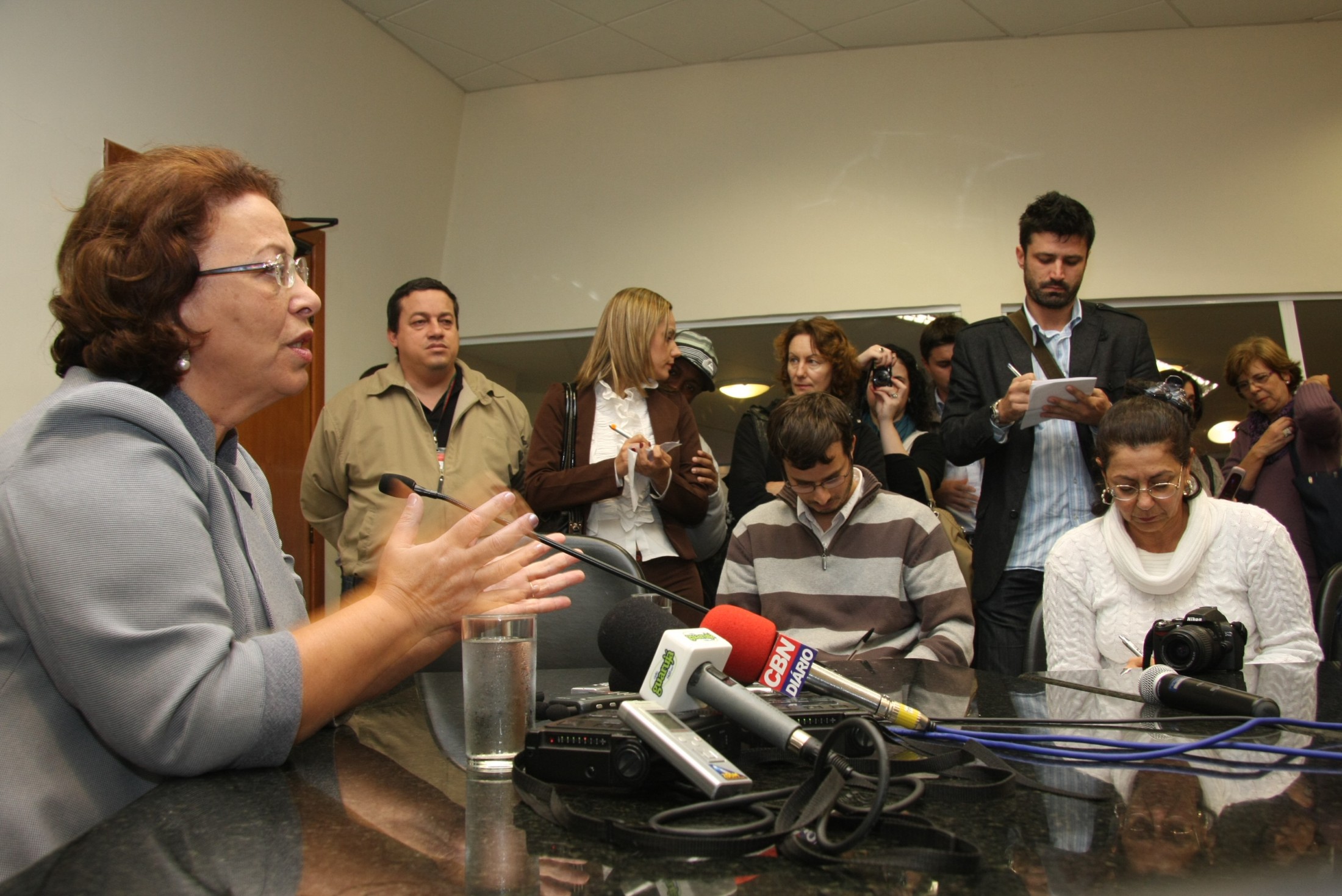 Coletiva de imprensa - Ideli Salvatti