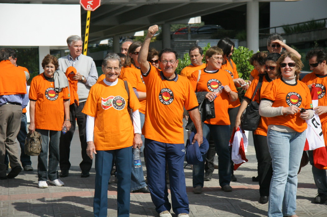 Manifestação Centrais Sindicais
