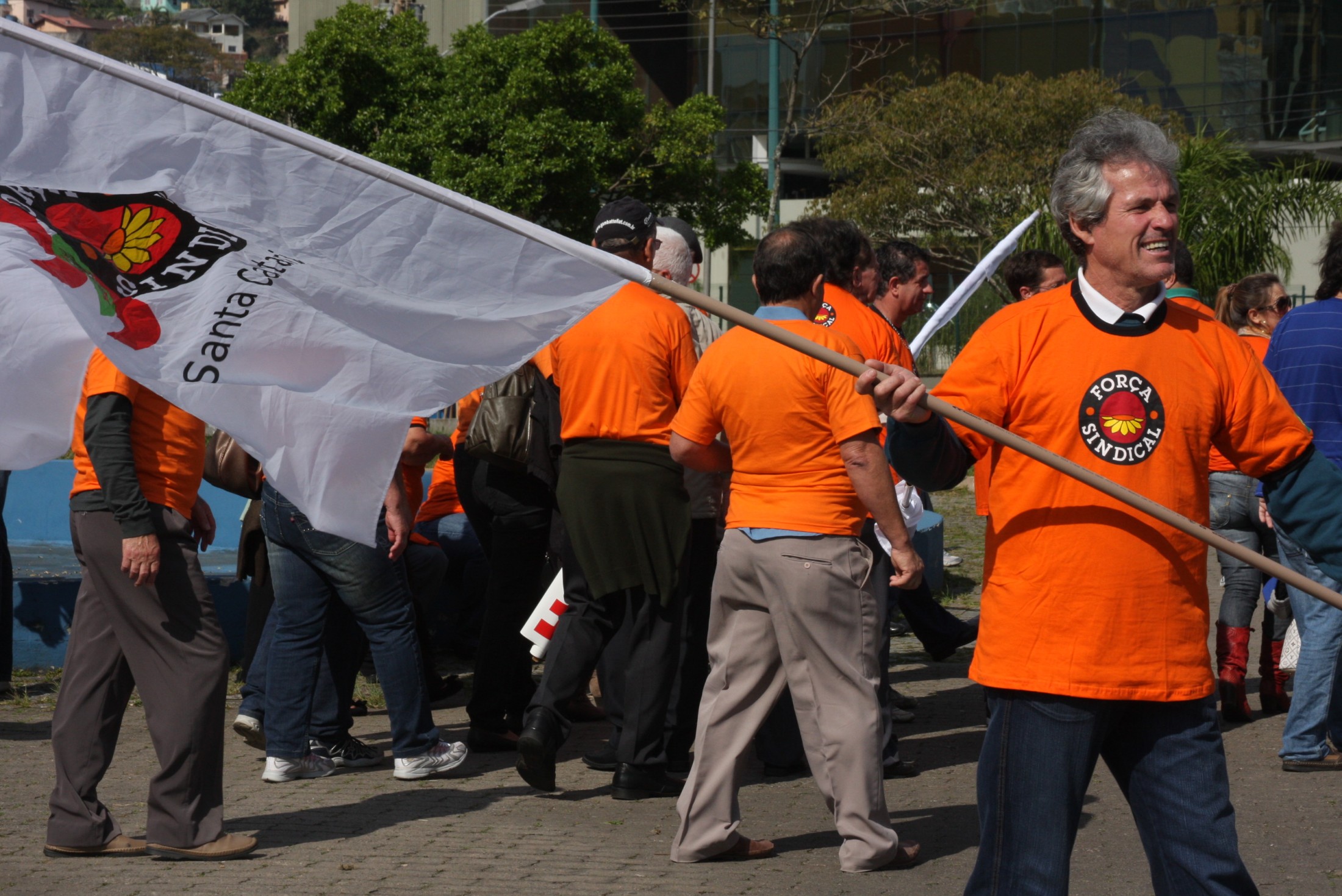 Manifestação Centrais Sindicais