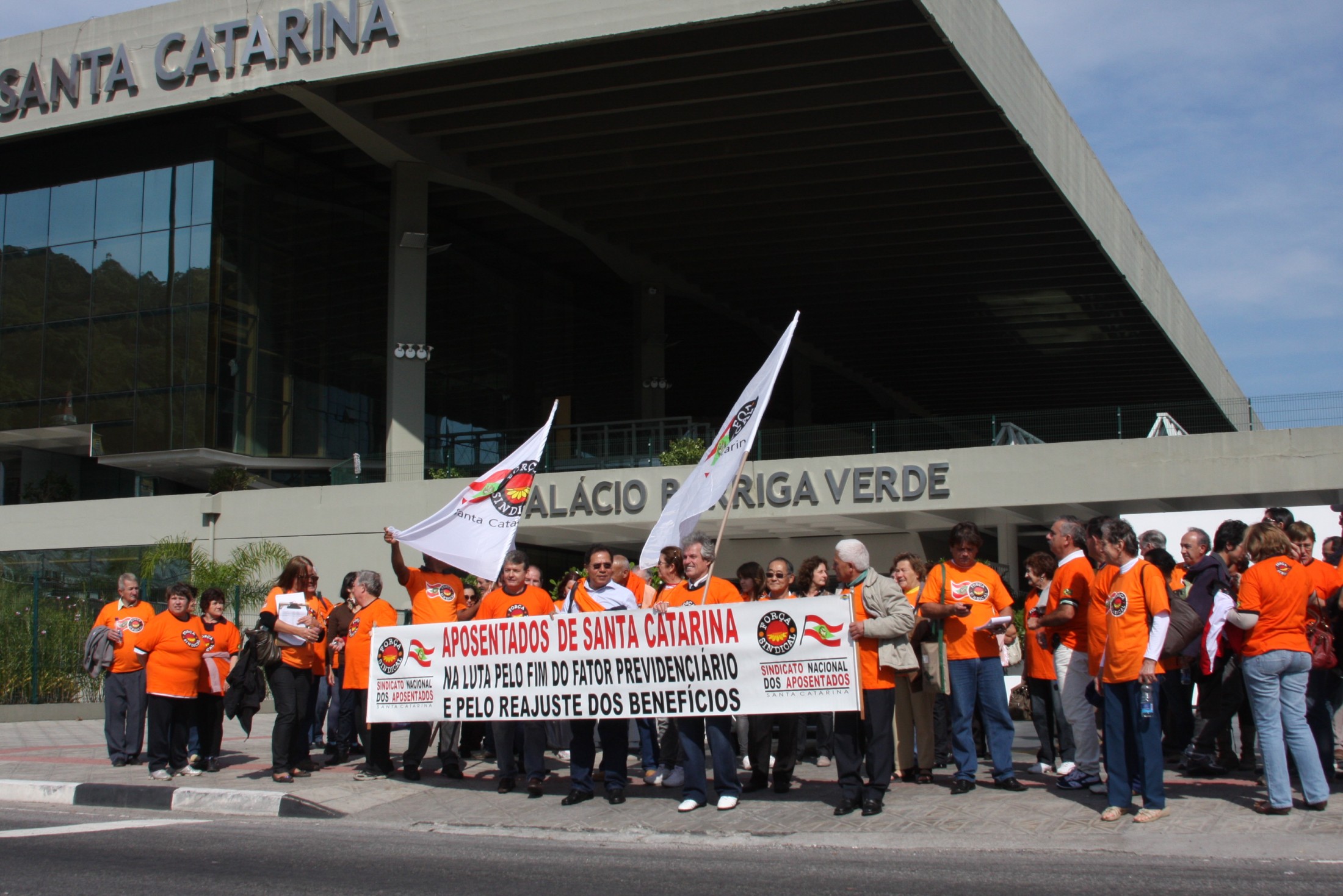Manifestação Centrais Sindicais
