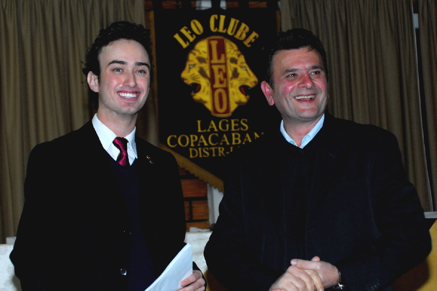 Elizeu Mattos recebe homenagem do LEO Clube