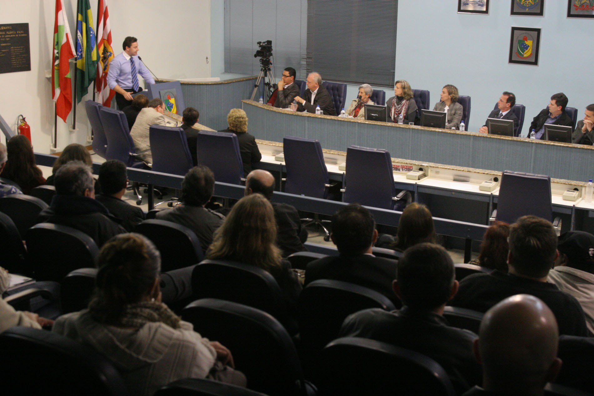 Audiência Pública regional promovida pelo Fórum Permanente de Combate e Prevenção às Drogas - Blumenau