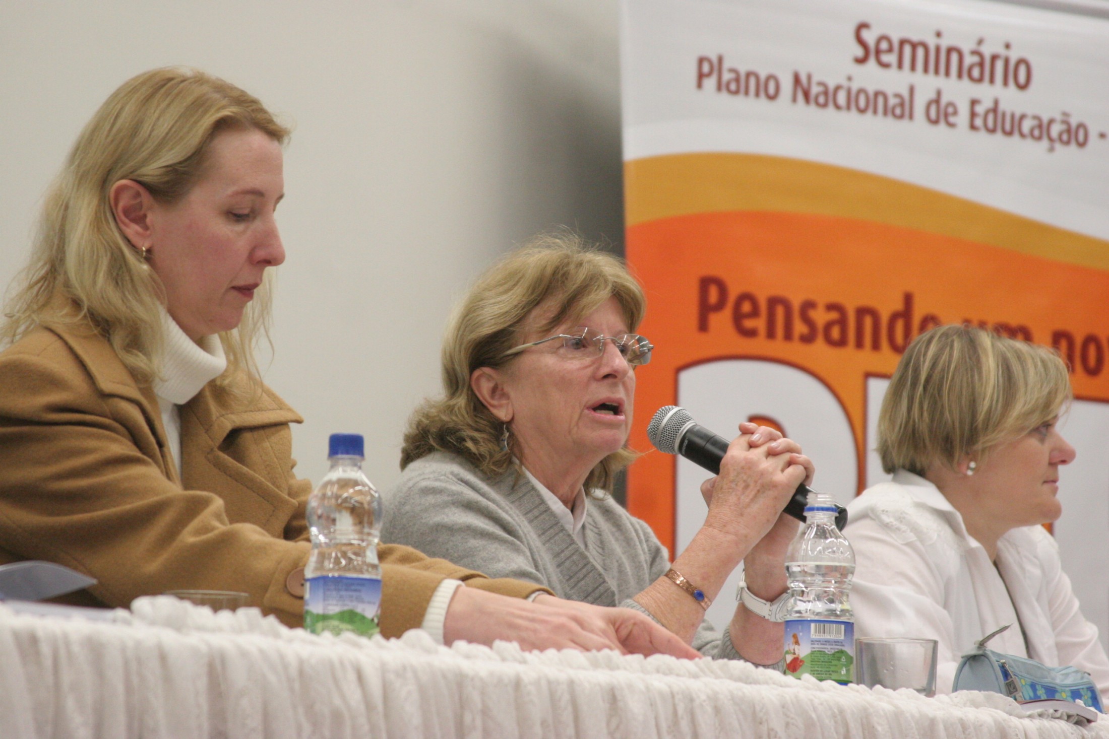 Seminário - Plano Nacional de Educação: Pensando um novo PNE - Joaçaba SC - Palestrante Leda Scheibe