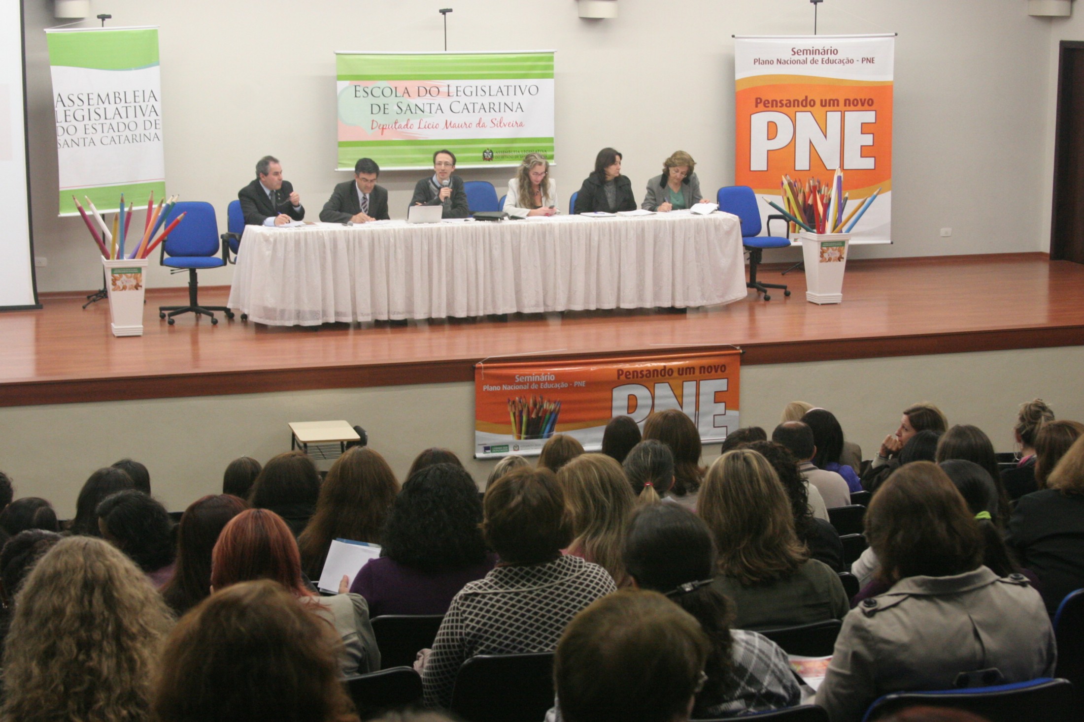 Seminário - Plano Nacional de Educação - Mesa Temática - Joaçaba