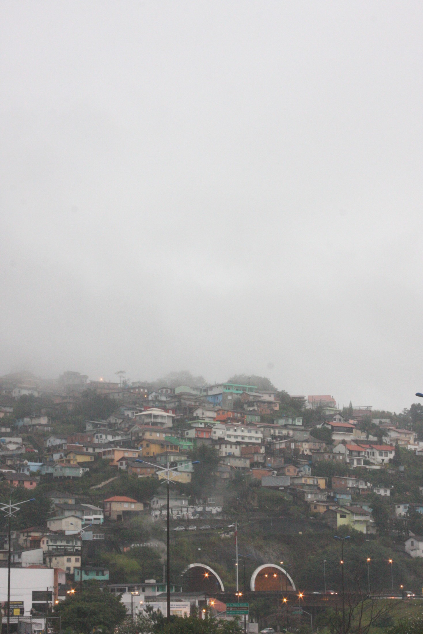 Santa Catarina em estado de alerta por causa da chuva