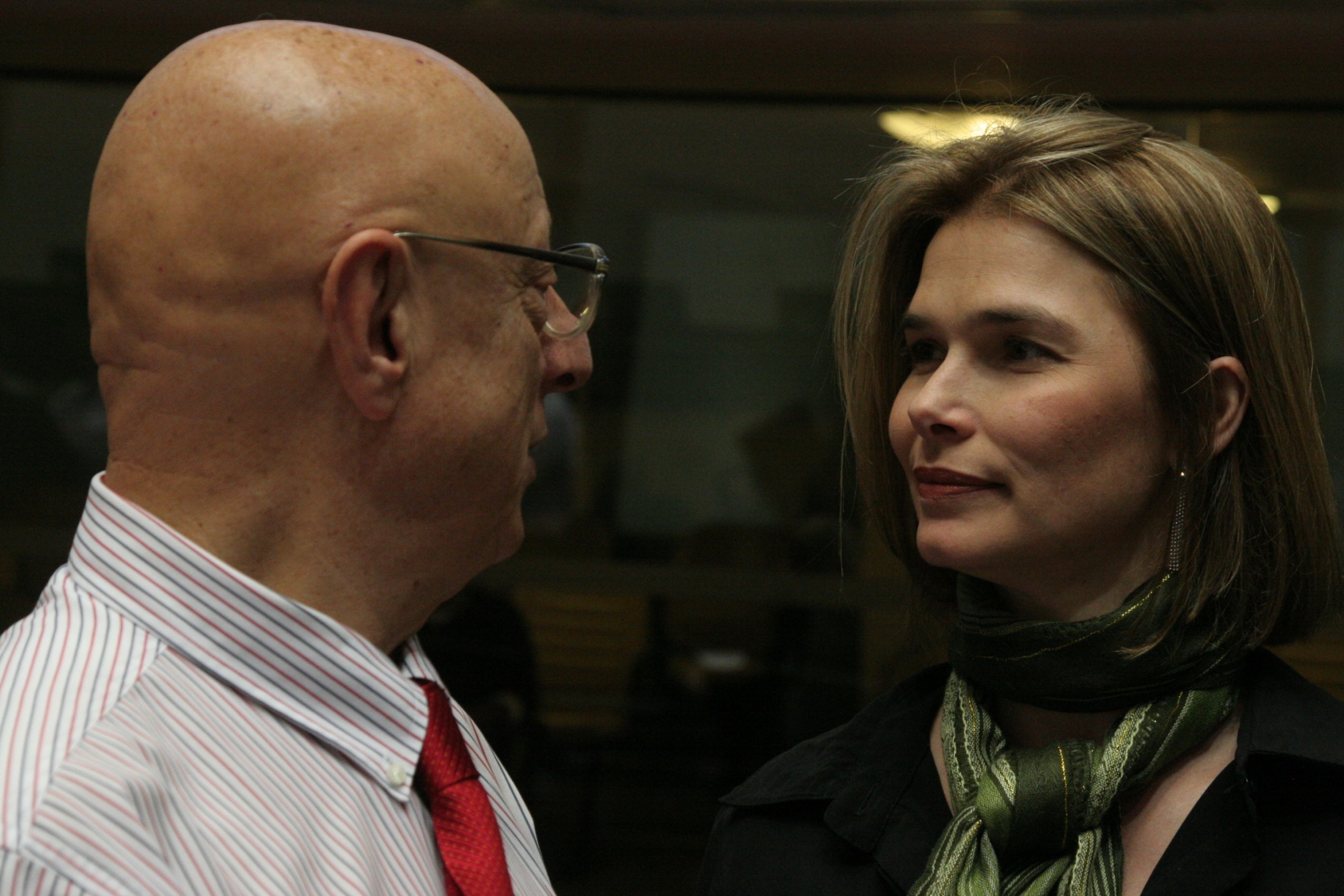 Esperidião Amin e Angela Albino