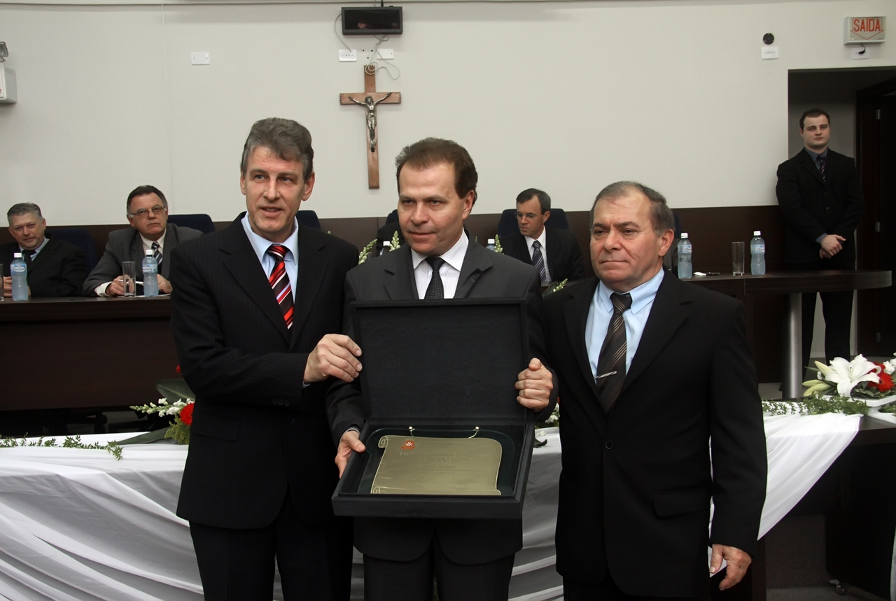 Knaesel é Cidadão Honorário de Indaial