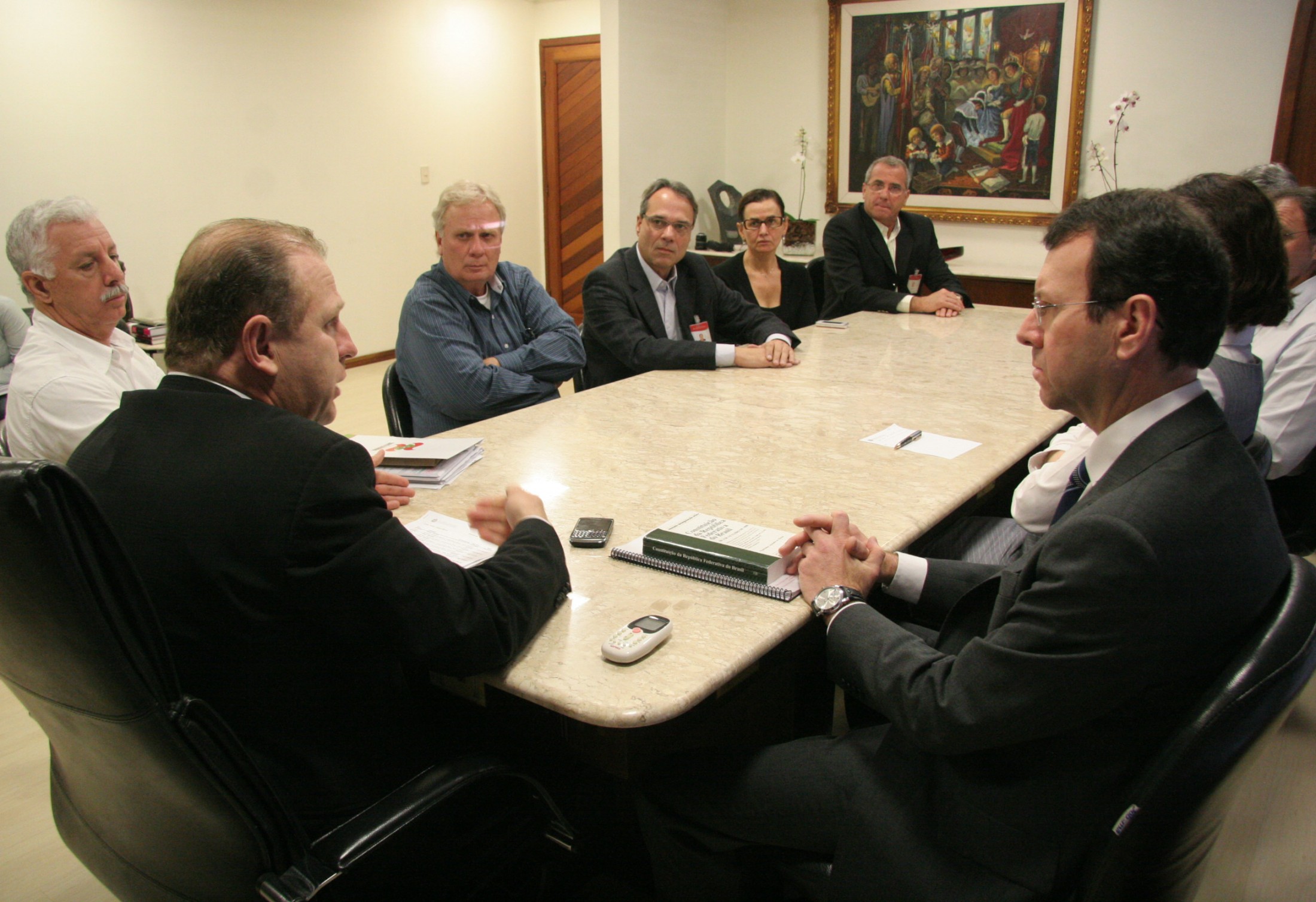 Reunião da Presidência com a Comissão de Controle Interno