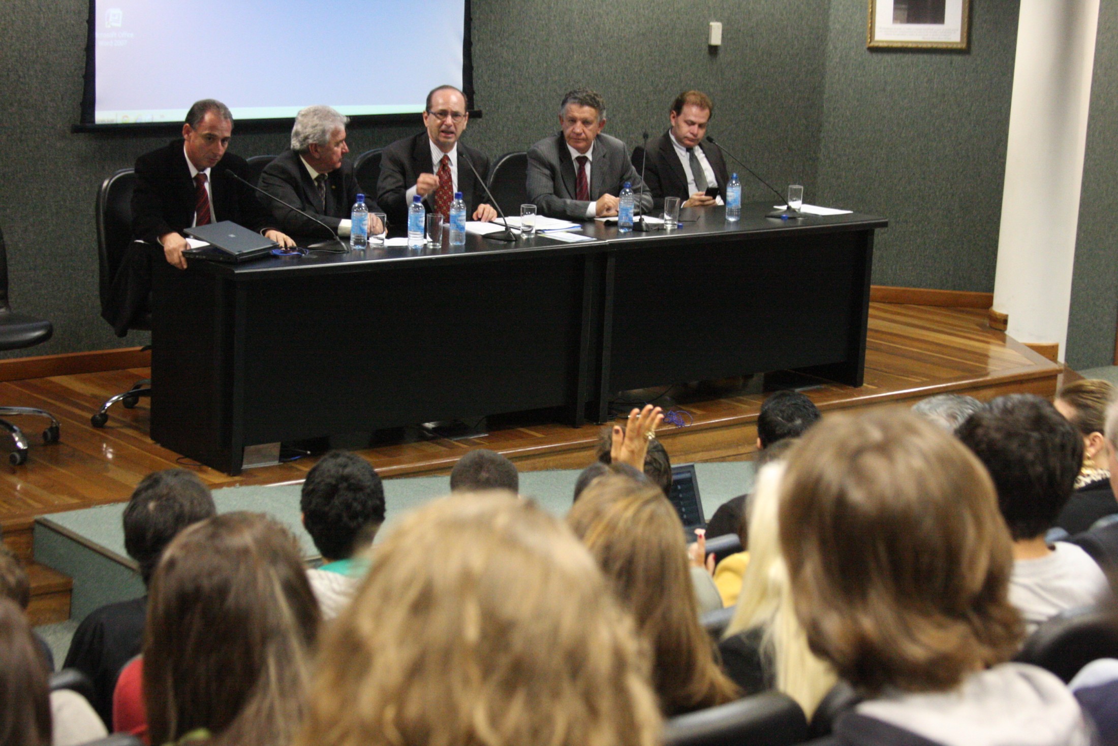 Palestra do Embaixador Régis Arslanian - Chefe da Delegação Permanente do Brasil junto à ALADI e ao MERCOSUL