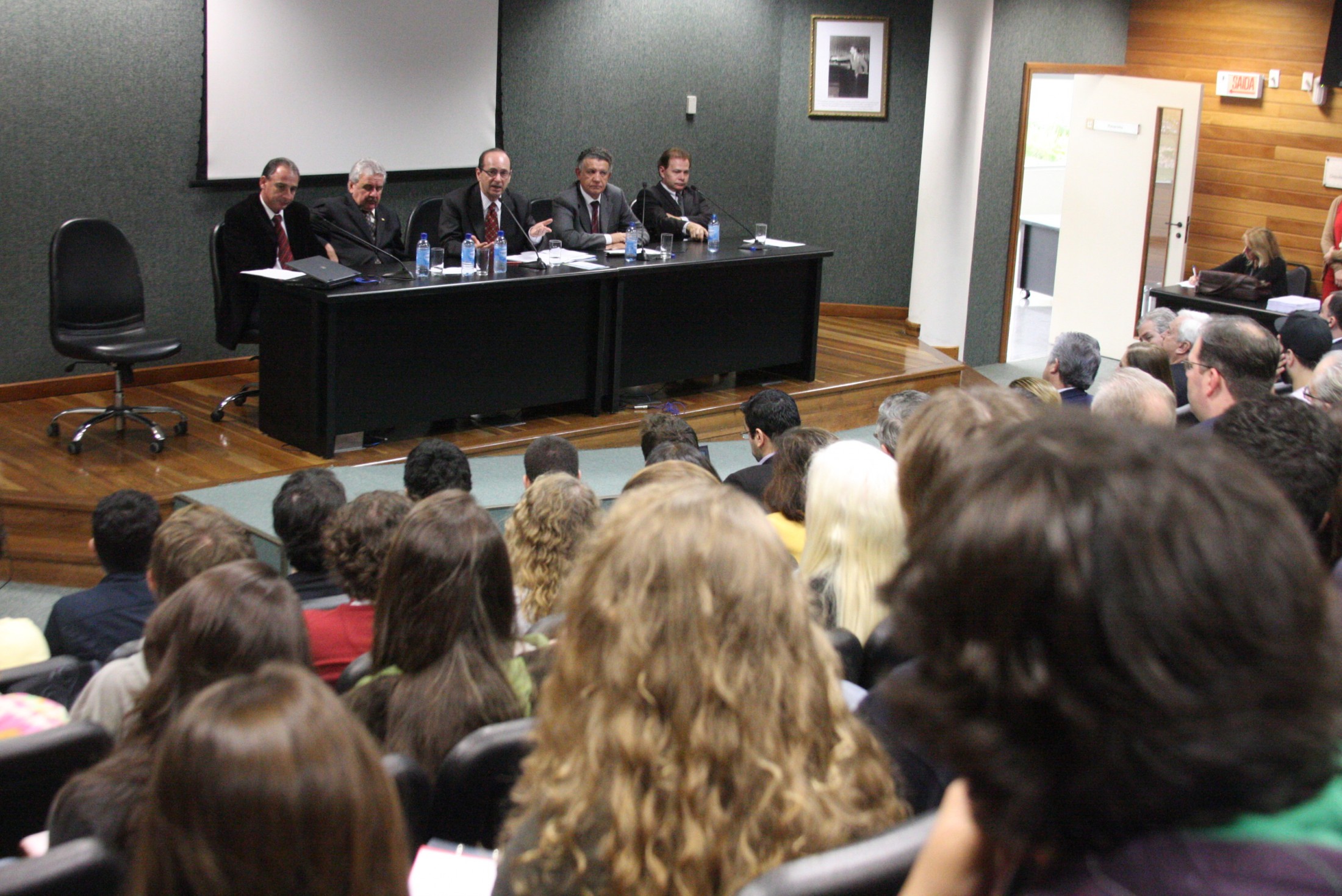 Palestra do Embaixador Régis Arslanian - Chefe da Delegação Permanente do Brasil junto à ALADI e ao MERCOSUL