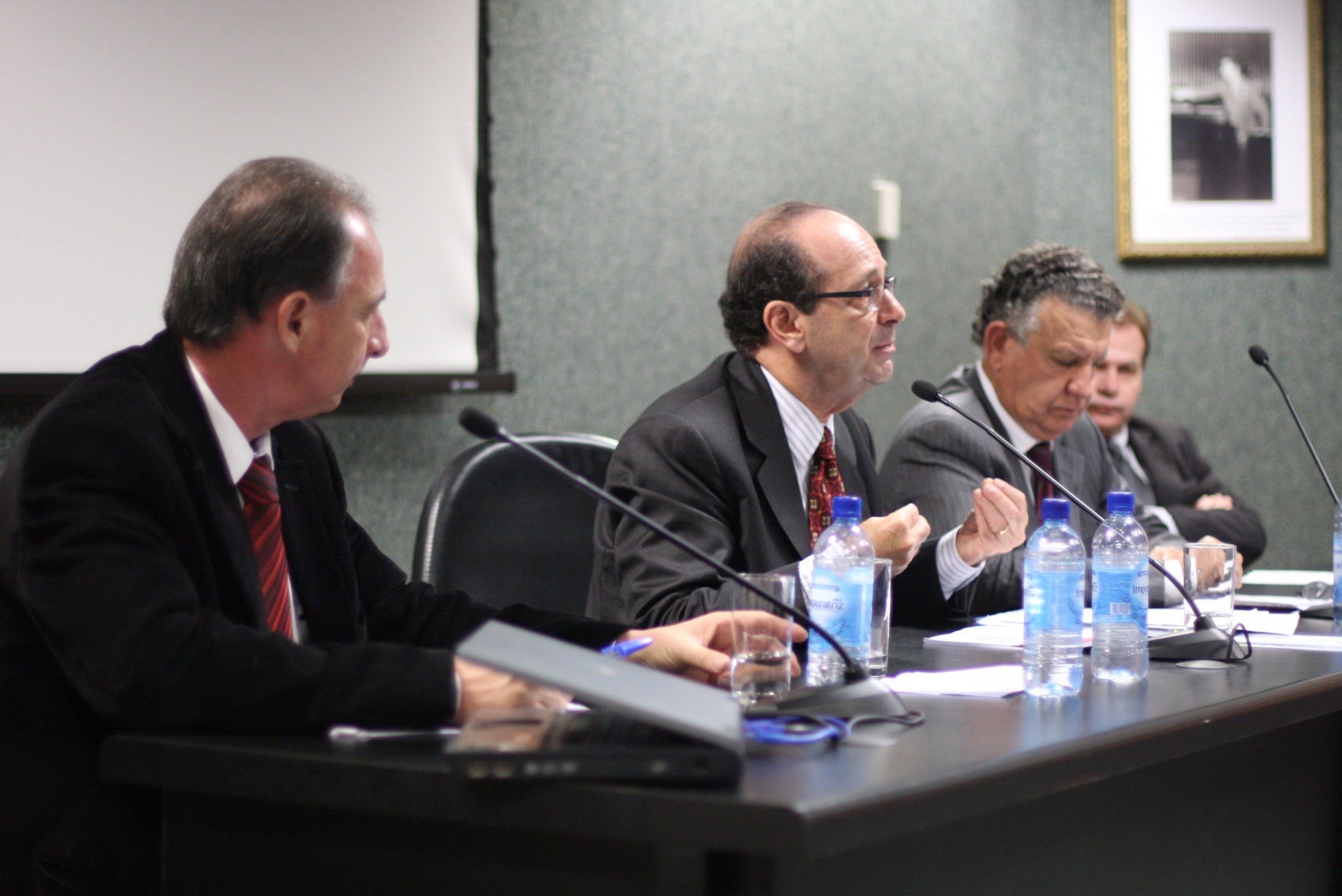 Palestra do Embaixador Régis Arslanian - Chefe da Delegação Permanente do Brasil junto à ALADI e ao MERCOSUL