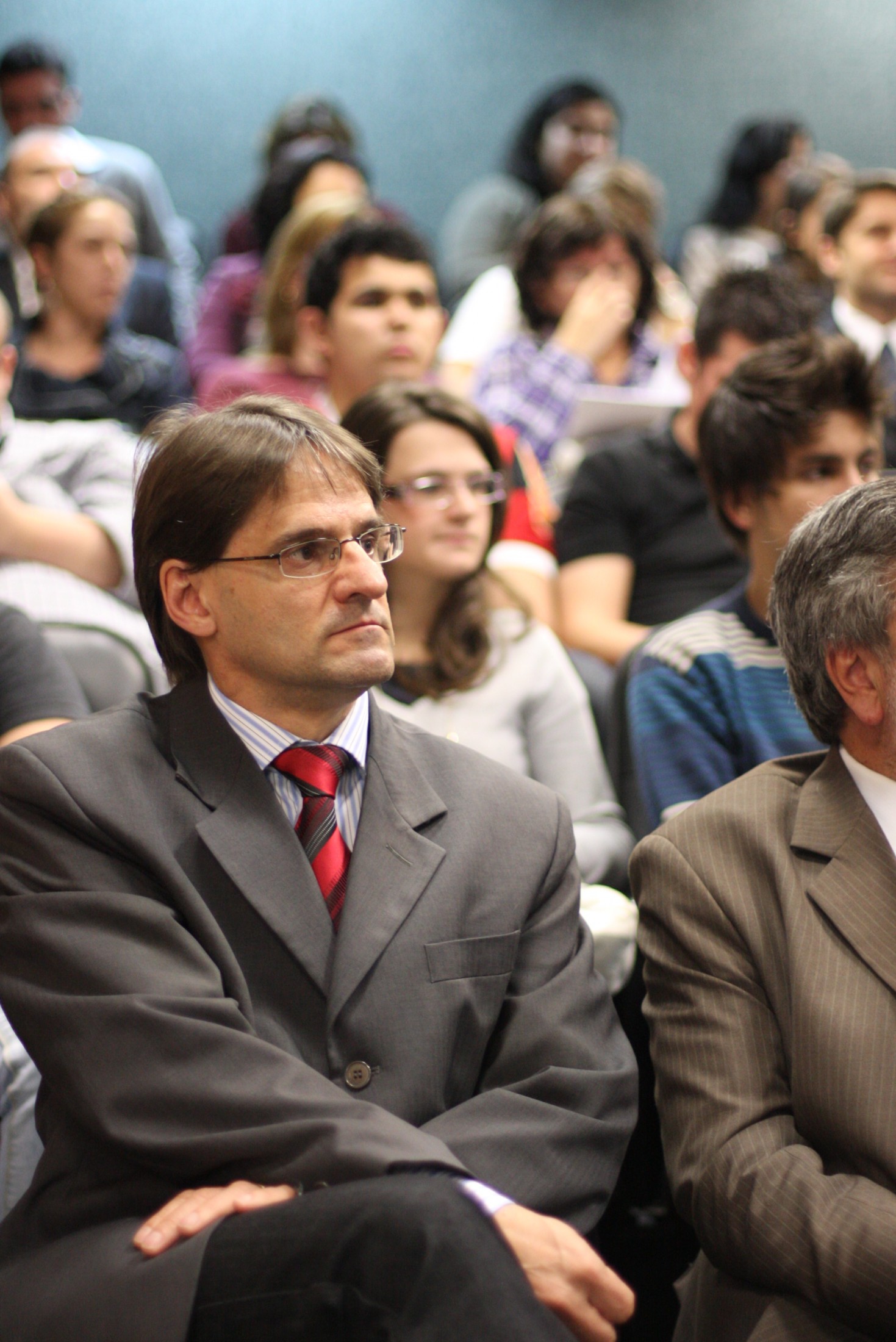 Palestra do Embaixador Régis Arslanian - Chefe da Delegação Permanente do Brasil junto à ALADI e ao MERCOSUL