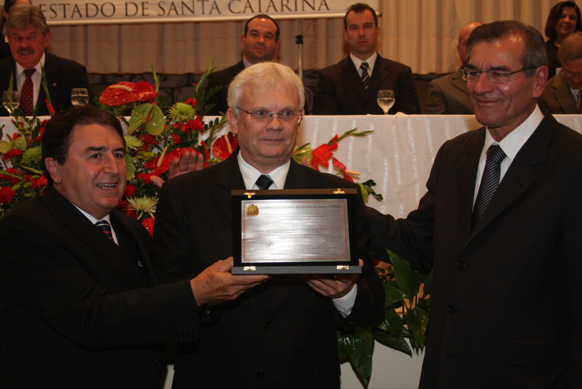 Homenageado:Claus Buddemeyer
