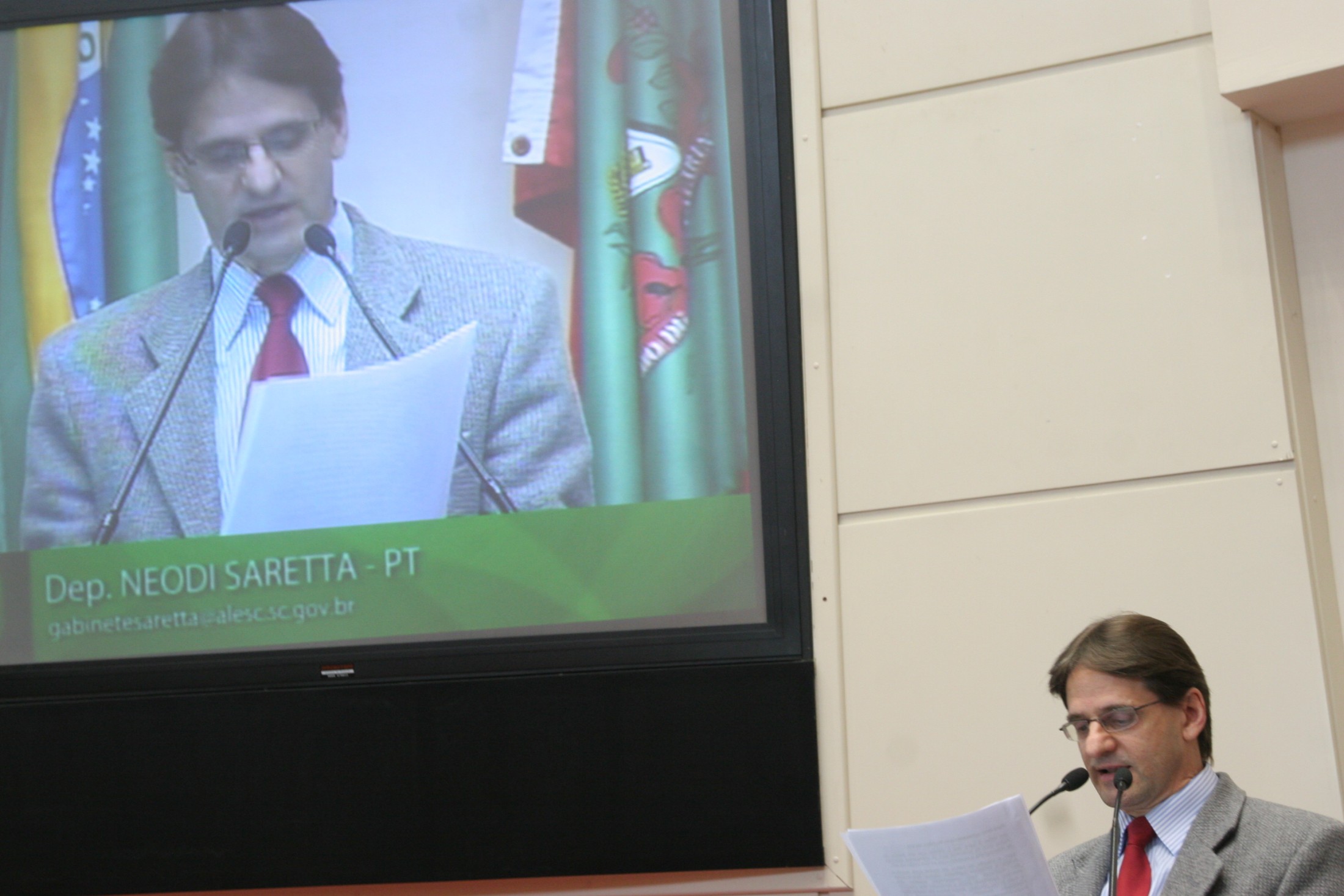 Deputado Neodi Saretta (PT)