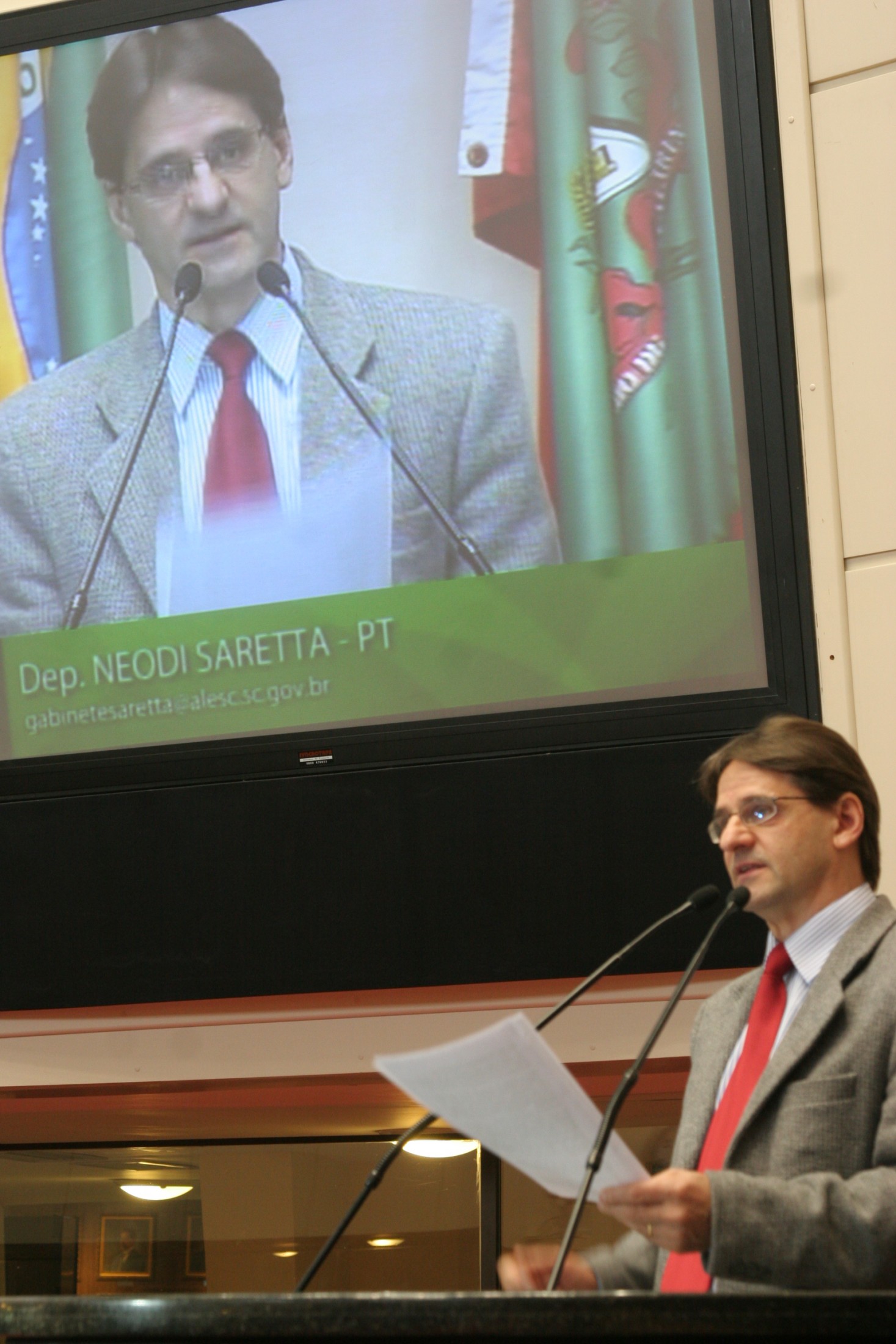 Deputado Neodi Saretta (PT) - Sessão Ordinária - Assembleia Legislativa