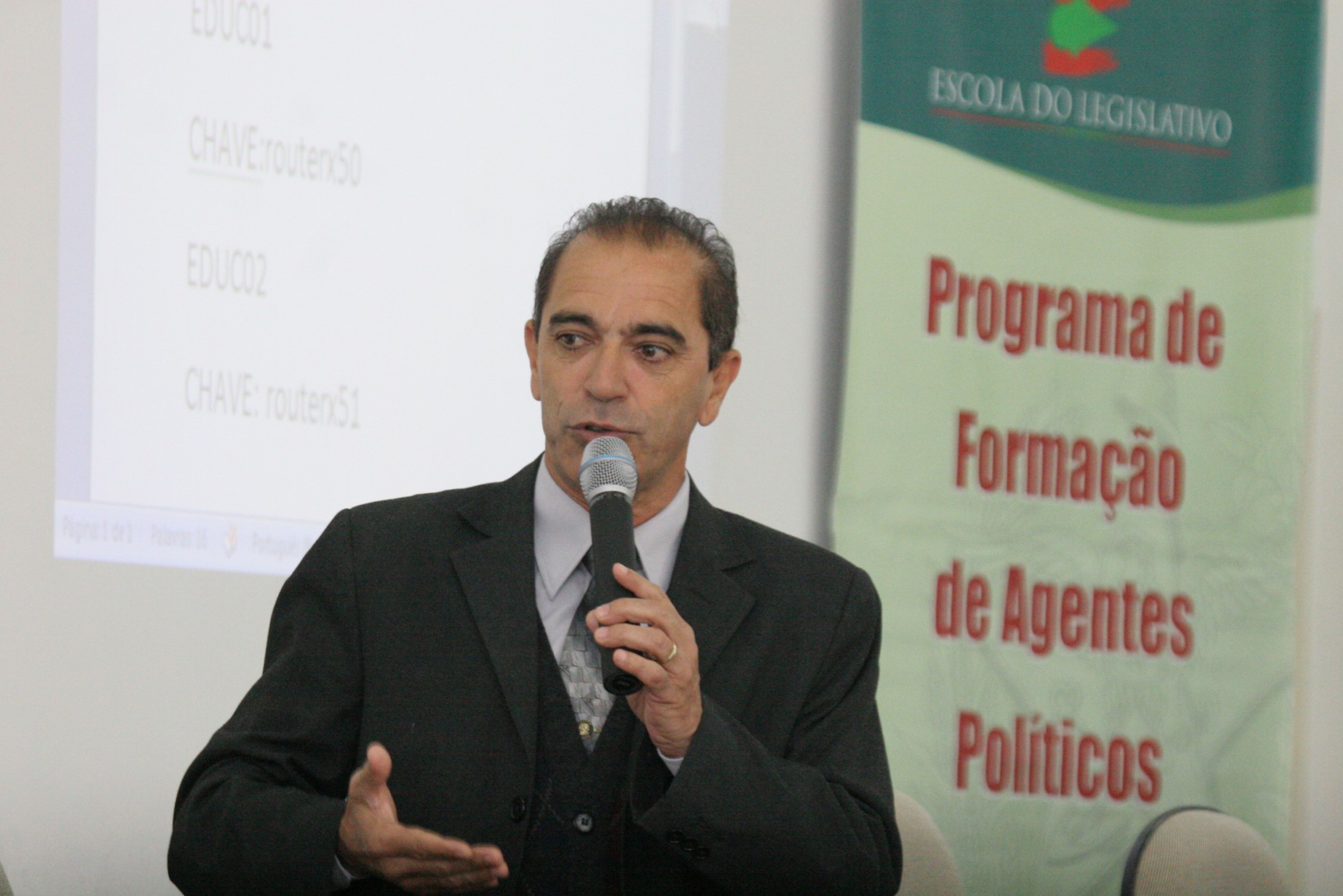 Programa de Capacitação do Legislativo Municipal em Luiz Alves - SC - Ademir Francisco Rosa da Silva