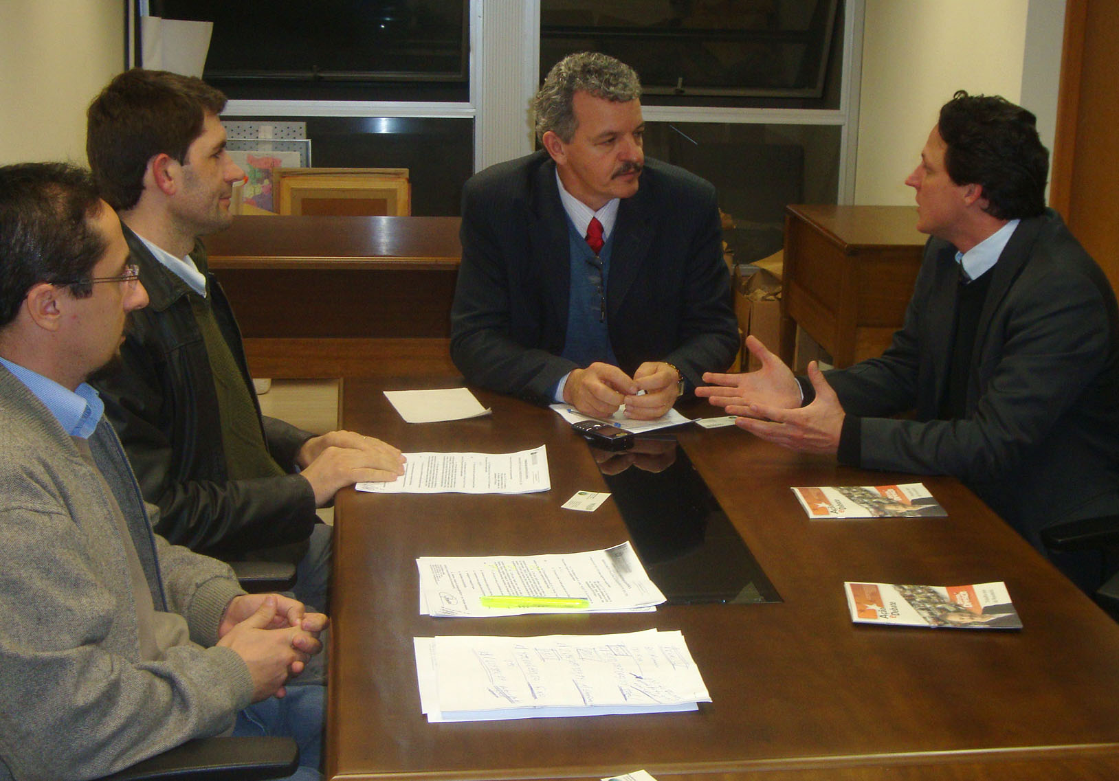 Representantes da Facisc conhecem projeto de Dresch que cria o ICMS Ecológico