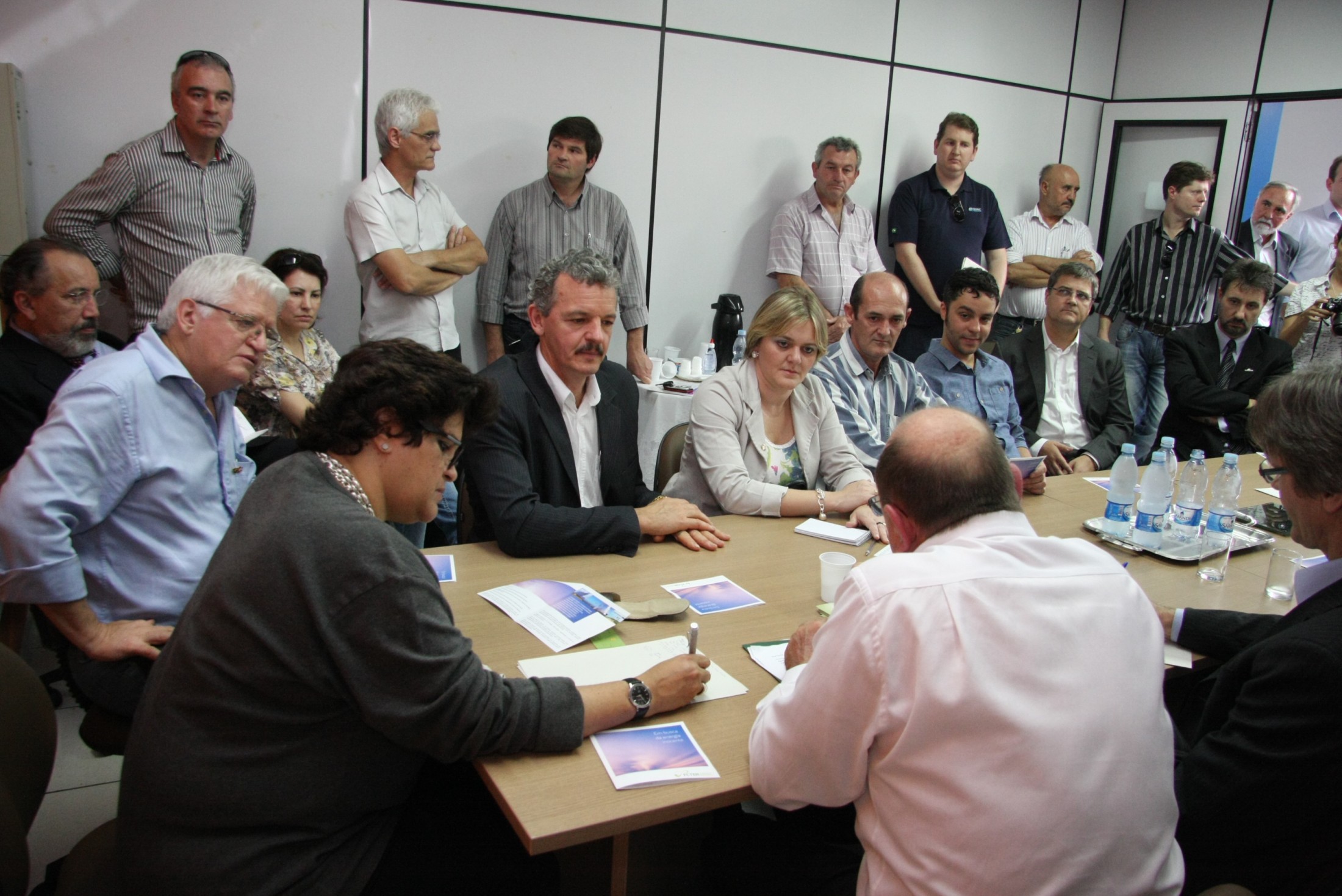 Encontro na Fundação Científica e Tecnológica em Enegias Renováveis - Chapecó