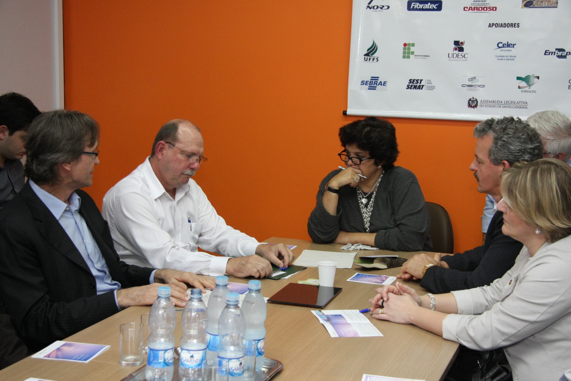 Encontro na Fundação Científica e Tecnológica em Enegias Renováveis - Chapecó