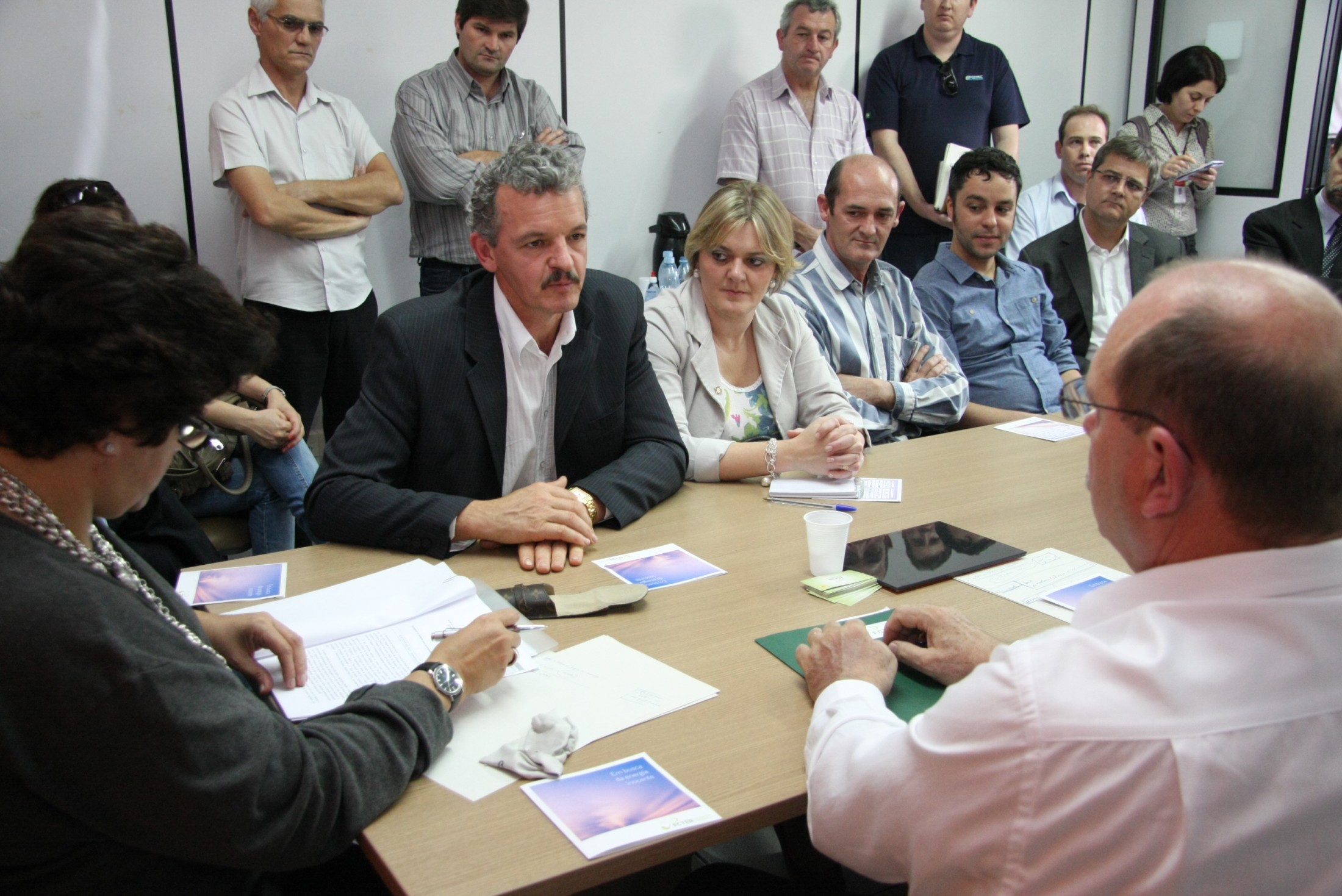 Encontro na Fundação Científica e Tecnológica em Enegias Renováveis - Chapecó