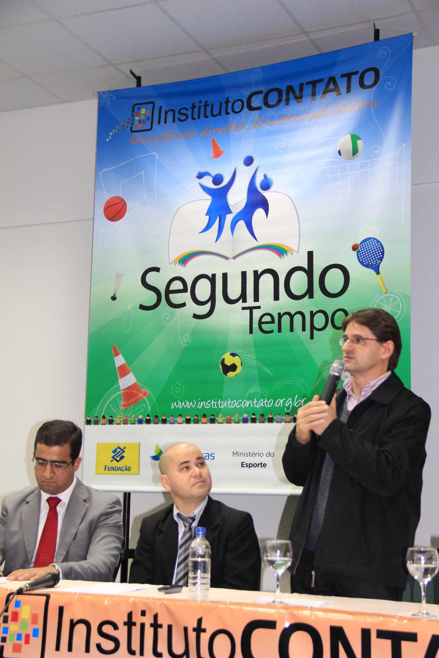 Saretta participa de evento Programa Segundo Tempo