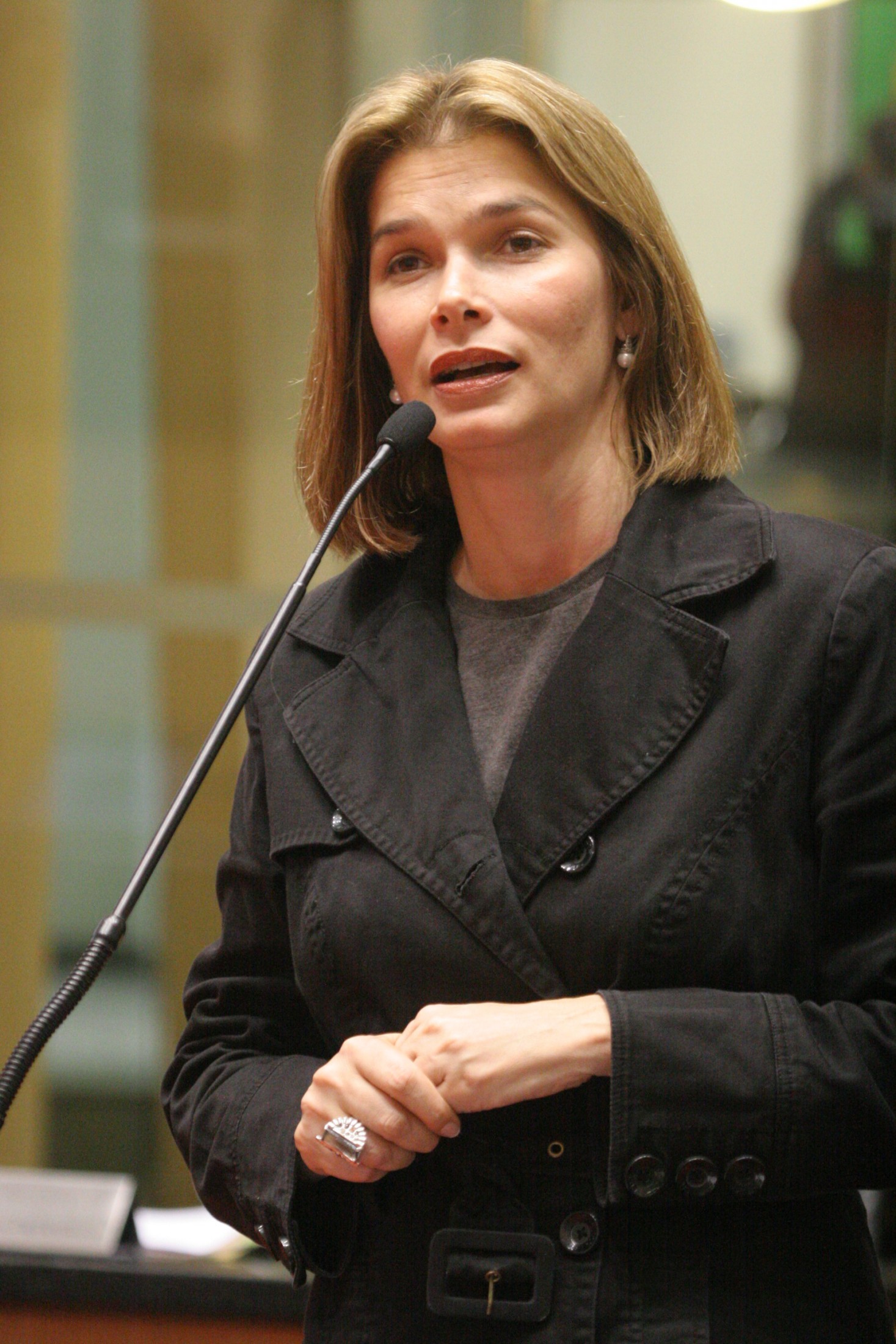 Deputada Angela Albino (PCdoB)