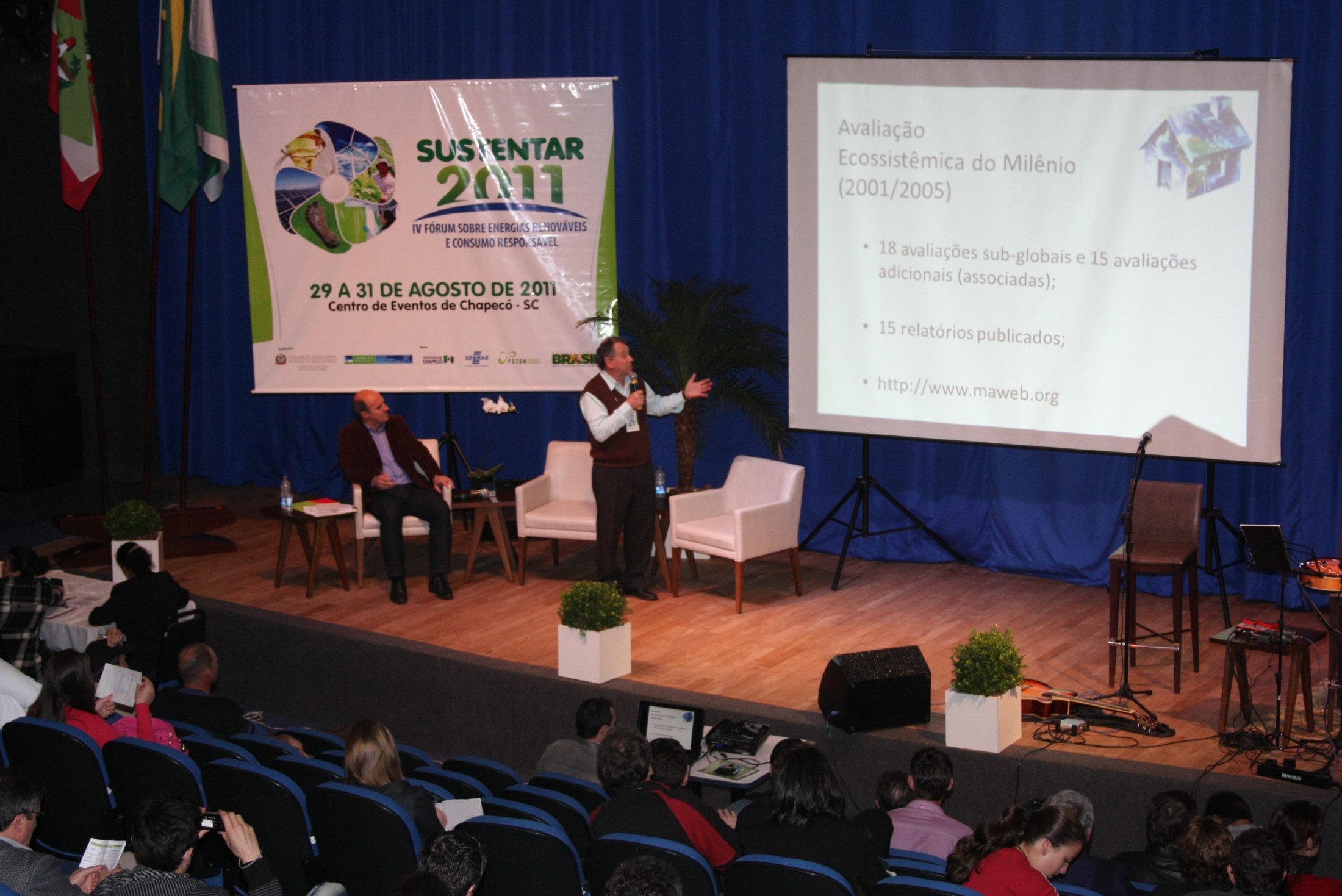 Sustentar 2011 ? IV Fórum sobre Energias Renováveis e Consumo Responsável