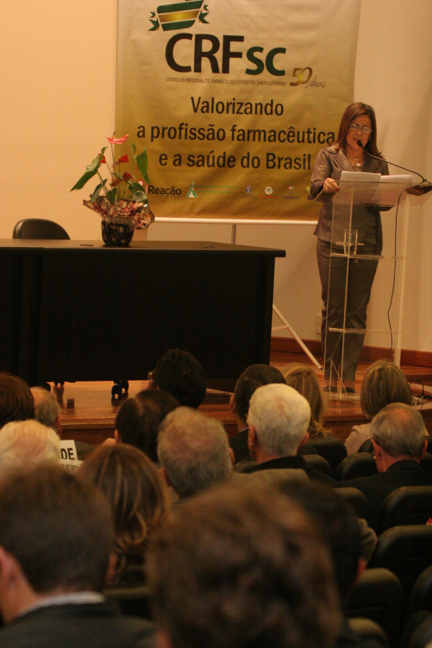 Ato Parlamentar Solene em homenagem aos 50 anos do Conselho Regional de Farmácia de Santa Catarina