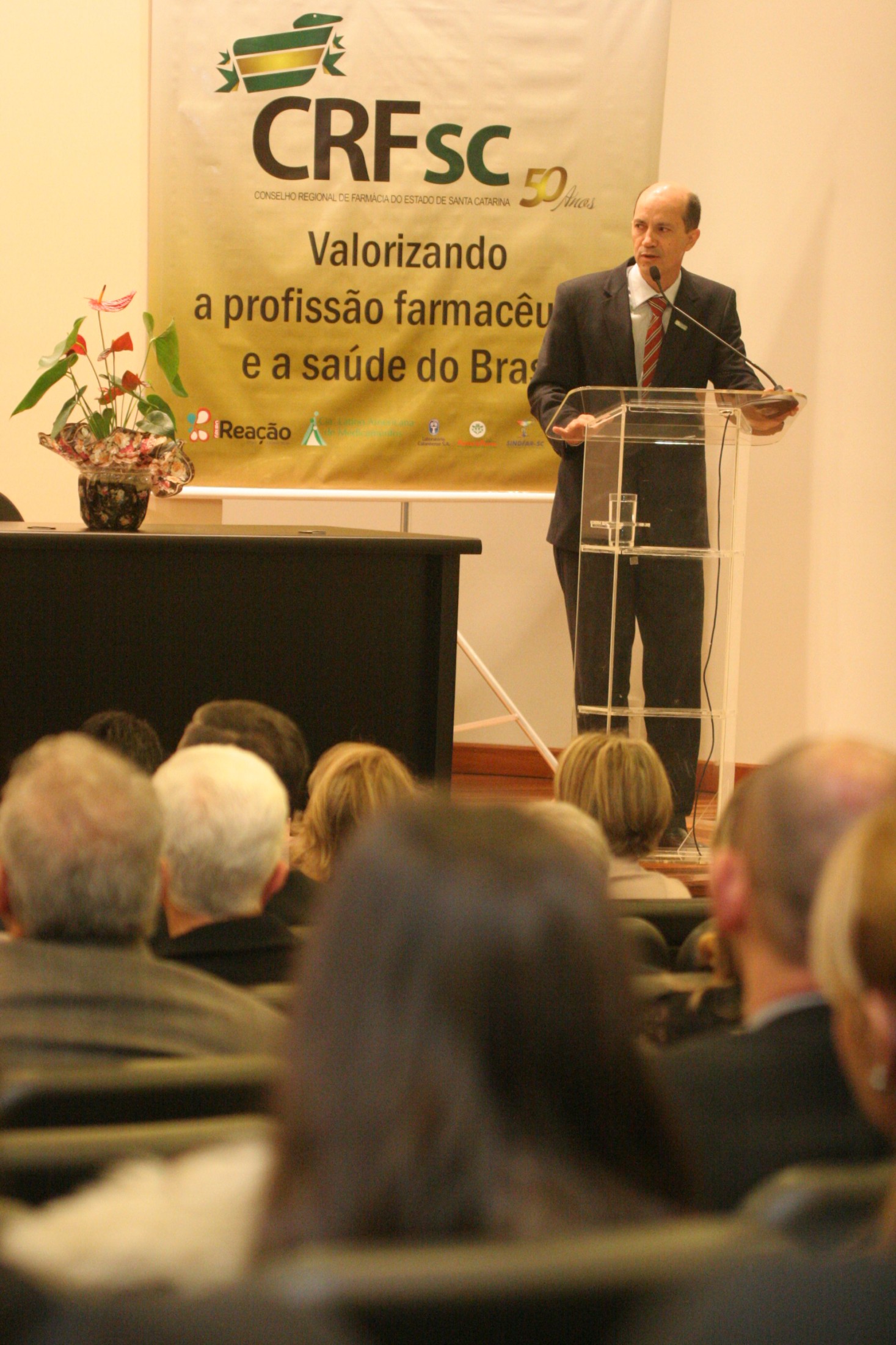 Ato Parlamentar Solene em homenagem aos 50 anos do Conselho Regional de Farmácia de Santa Catarina