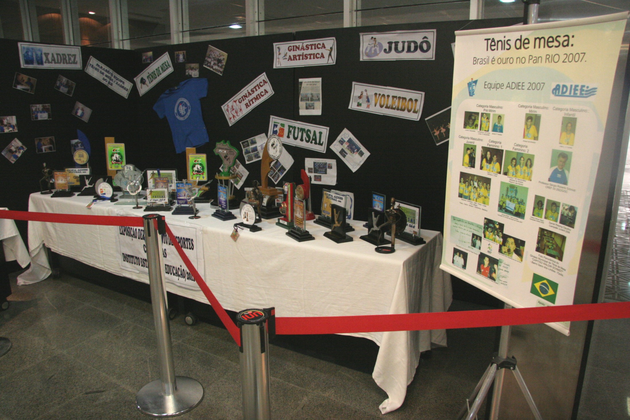 Exposição - Esportes e Conquistas IEE