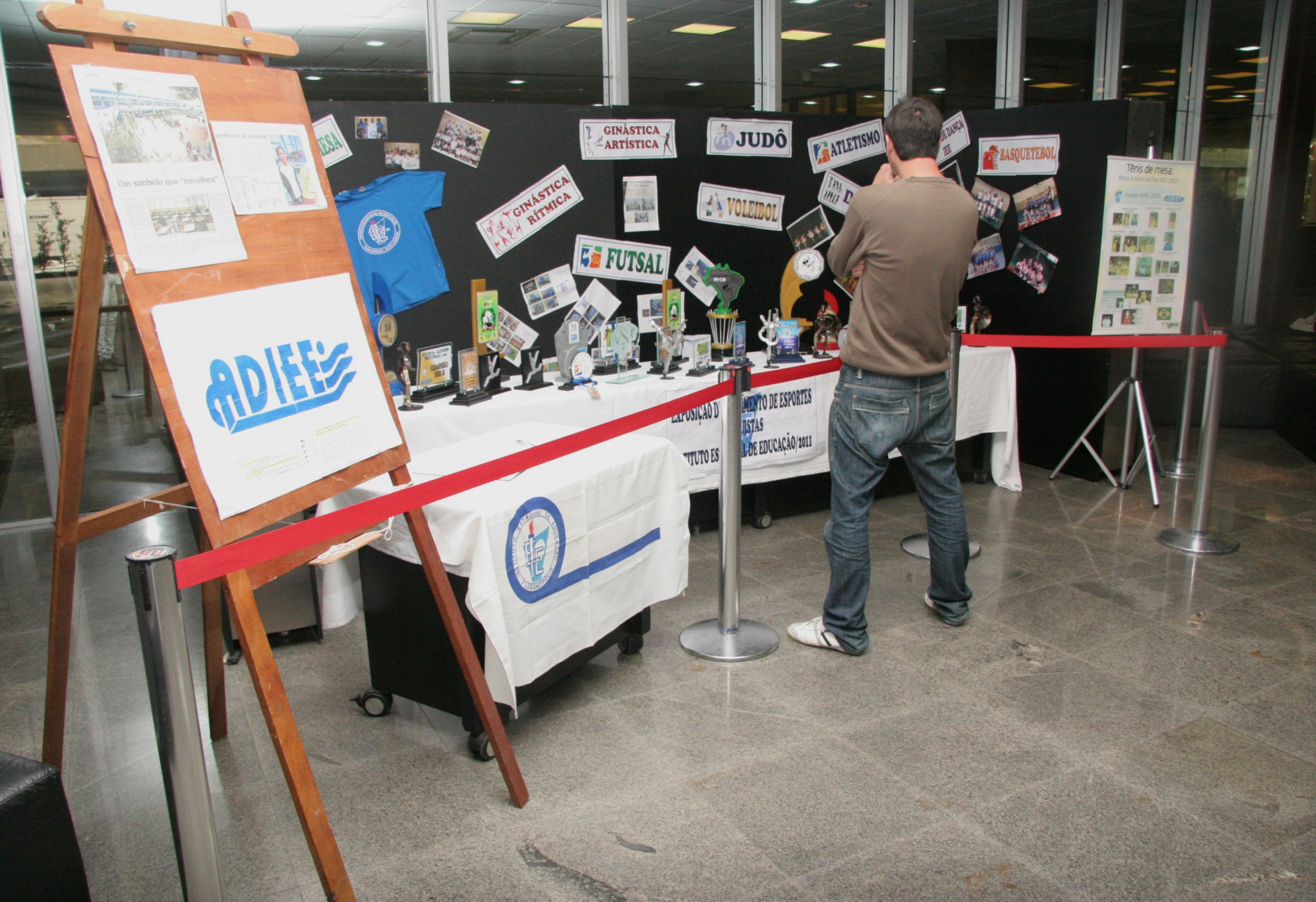 Exposição - Esportes e Conquistas IEE