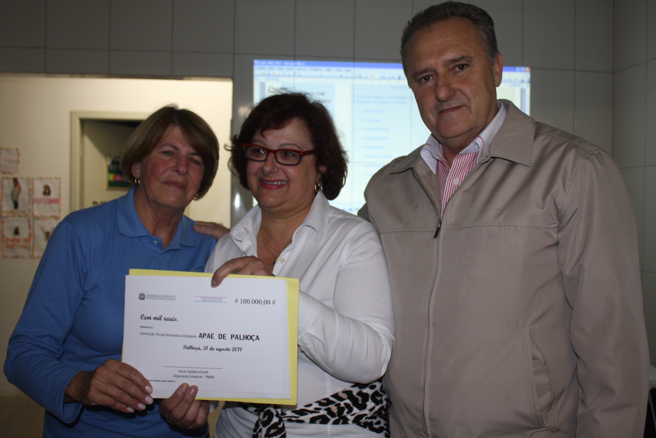 Deputada Dirce Heiderscheidt (PMDB)