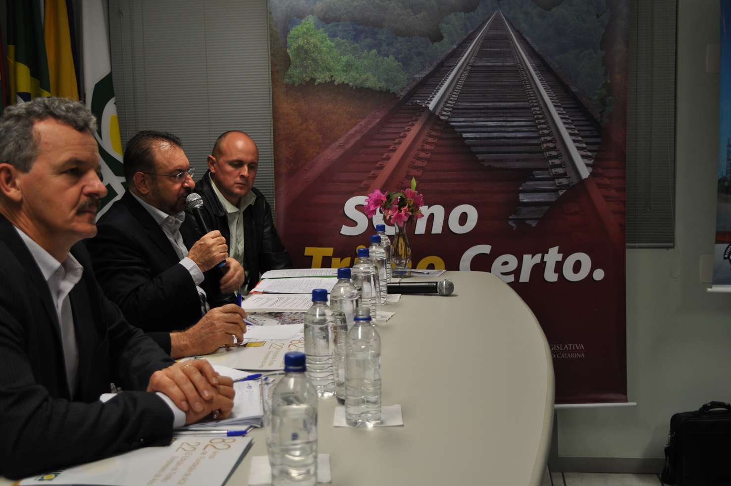 Deputado Volnei Morastoni liderou seminário sobre ferrovias em SC