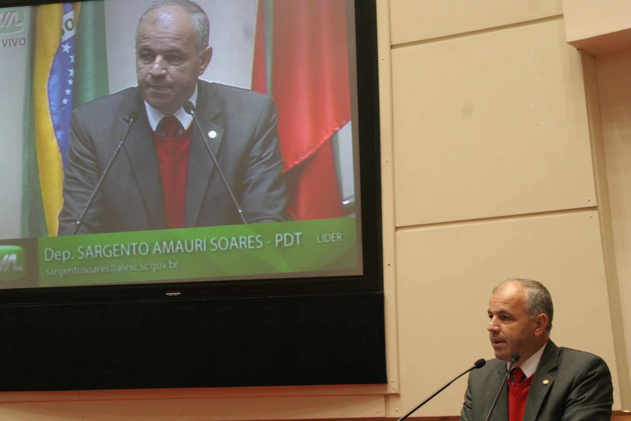 Deputado Sargento Amauri Soares (PDT)