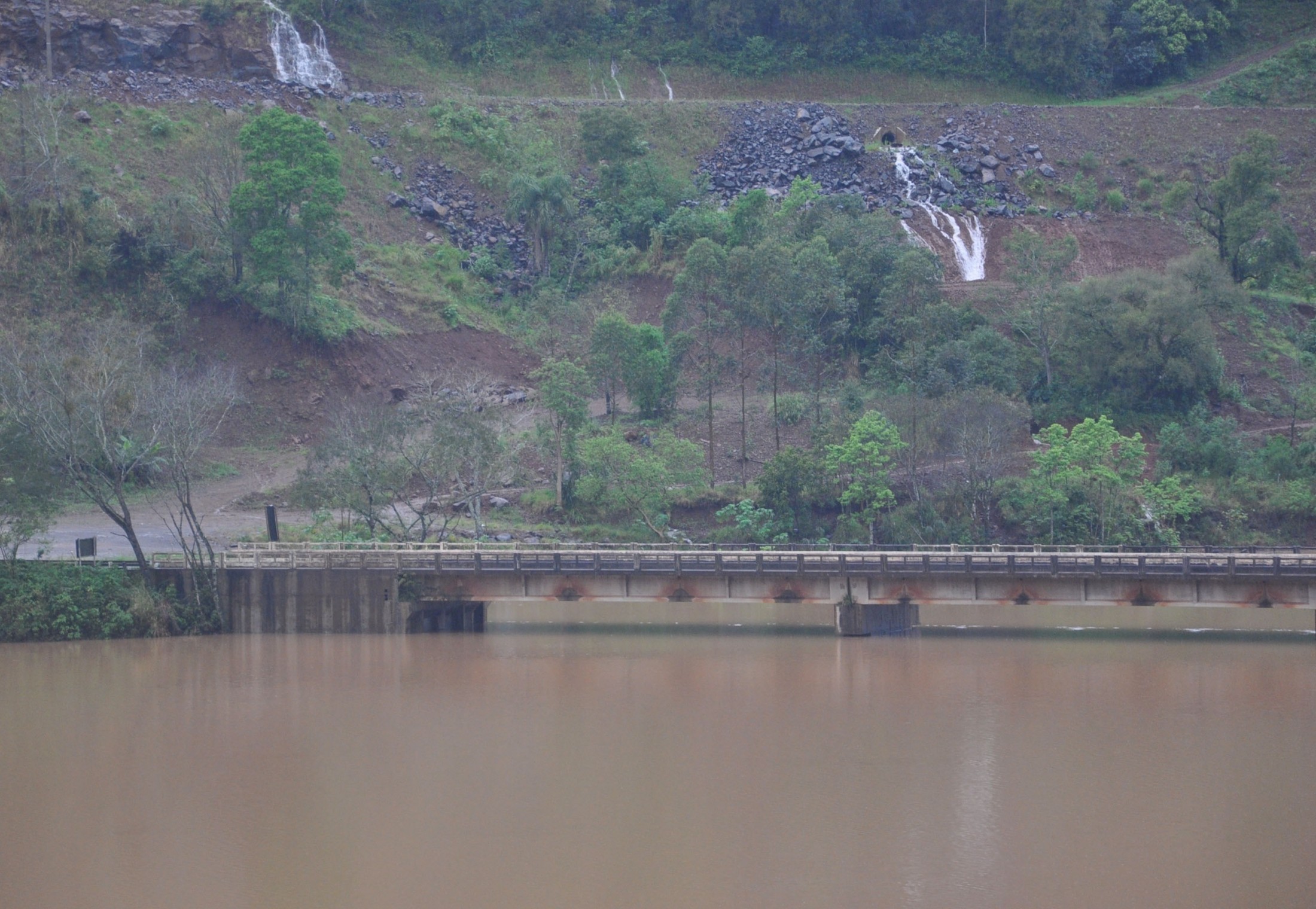 Ponte do Rio Passo Fundo (RS) que desagua no Rio Uruguai