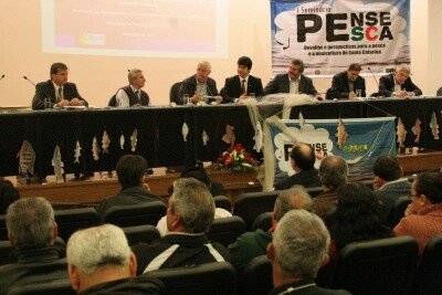 Pescadores e aqüicultores encaminham reivindicações durante o Pense Pesca