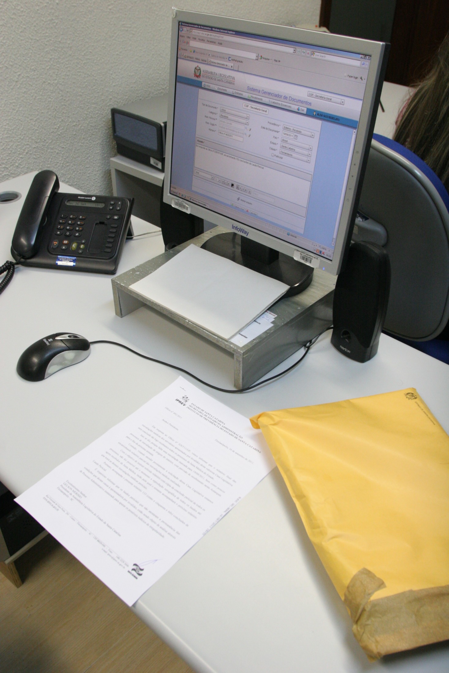 Assembleia recebe 153 laudos do Iprev referentes à reavaliação de aposentadorias por invalidez