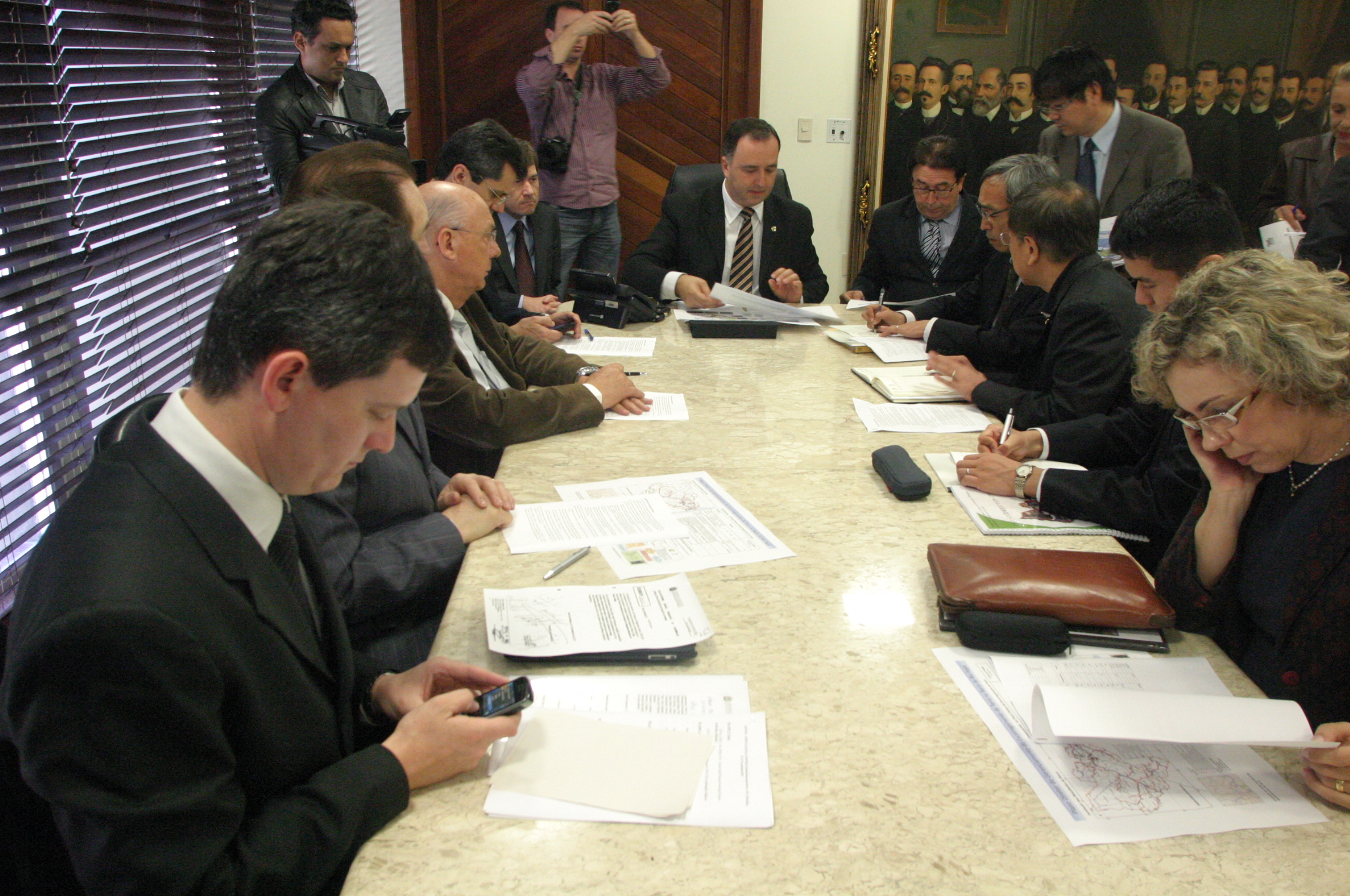 Reunião do Fórum Permanente de Prevenção de Desastres Naturais no Vale do Itajaí