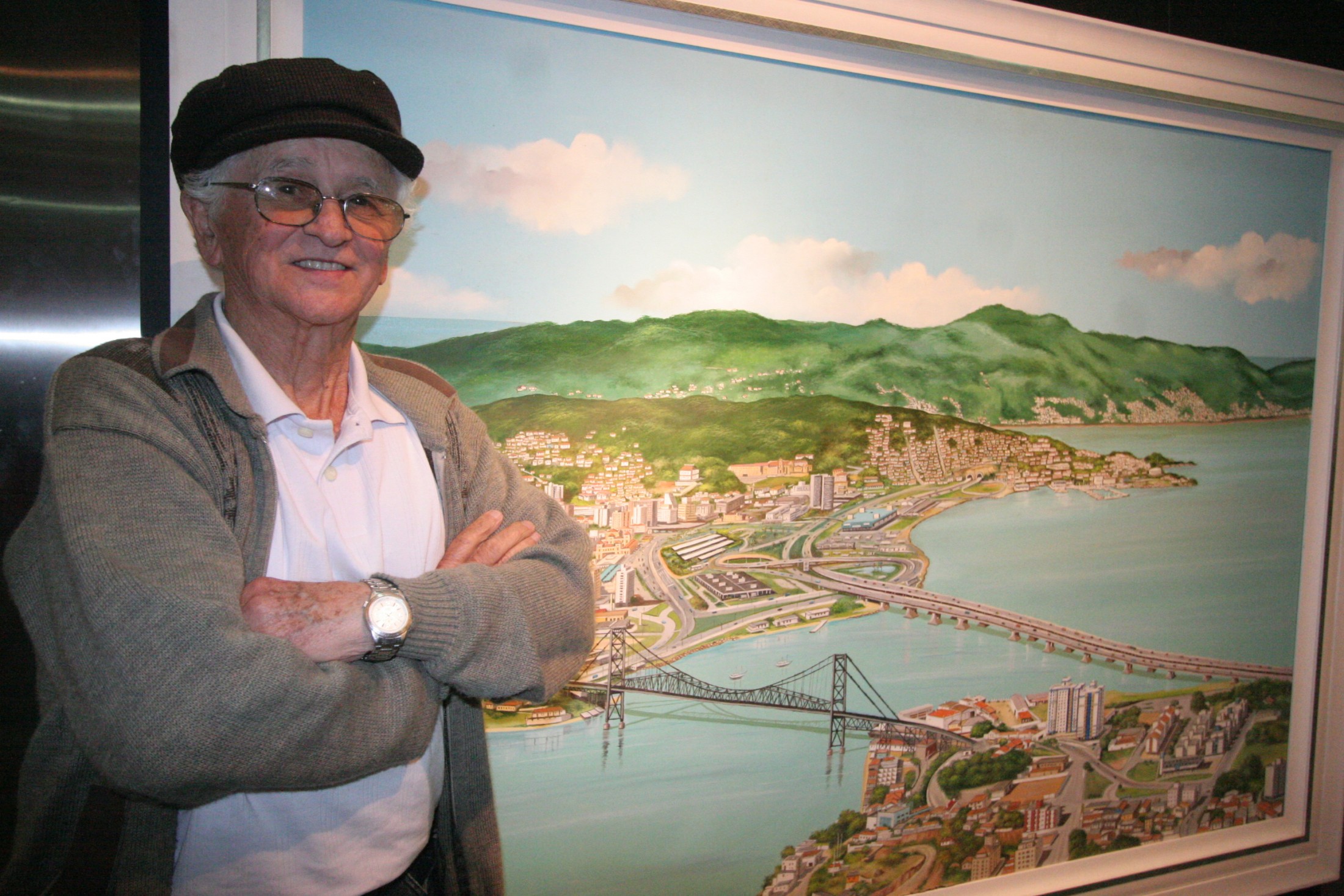Assembleia exibe obras de Milton A. Pereira