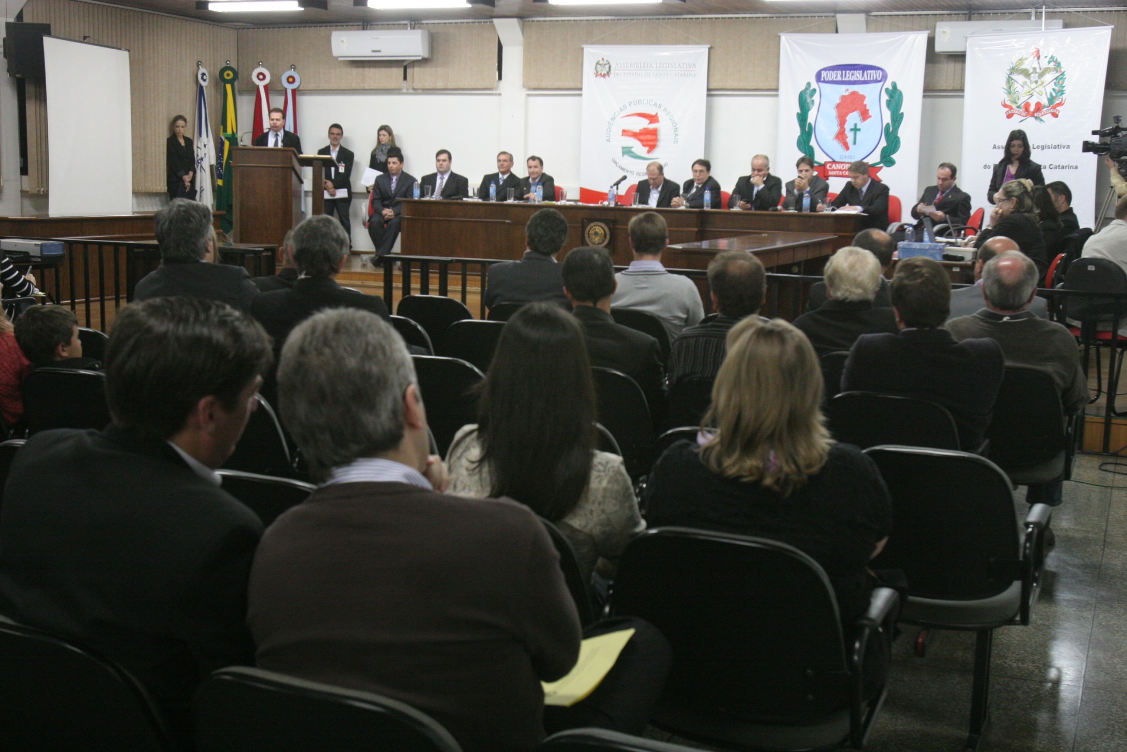 Audiência Pública Regional sobre o Plano Plurianual 2012-2015 e a Lei Orçamentária Anual (LOA) 2012 -  Canoinhas/SC