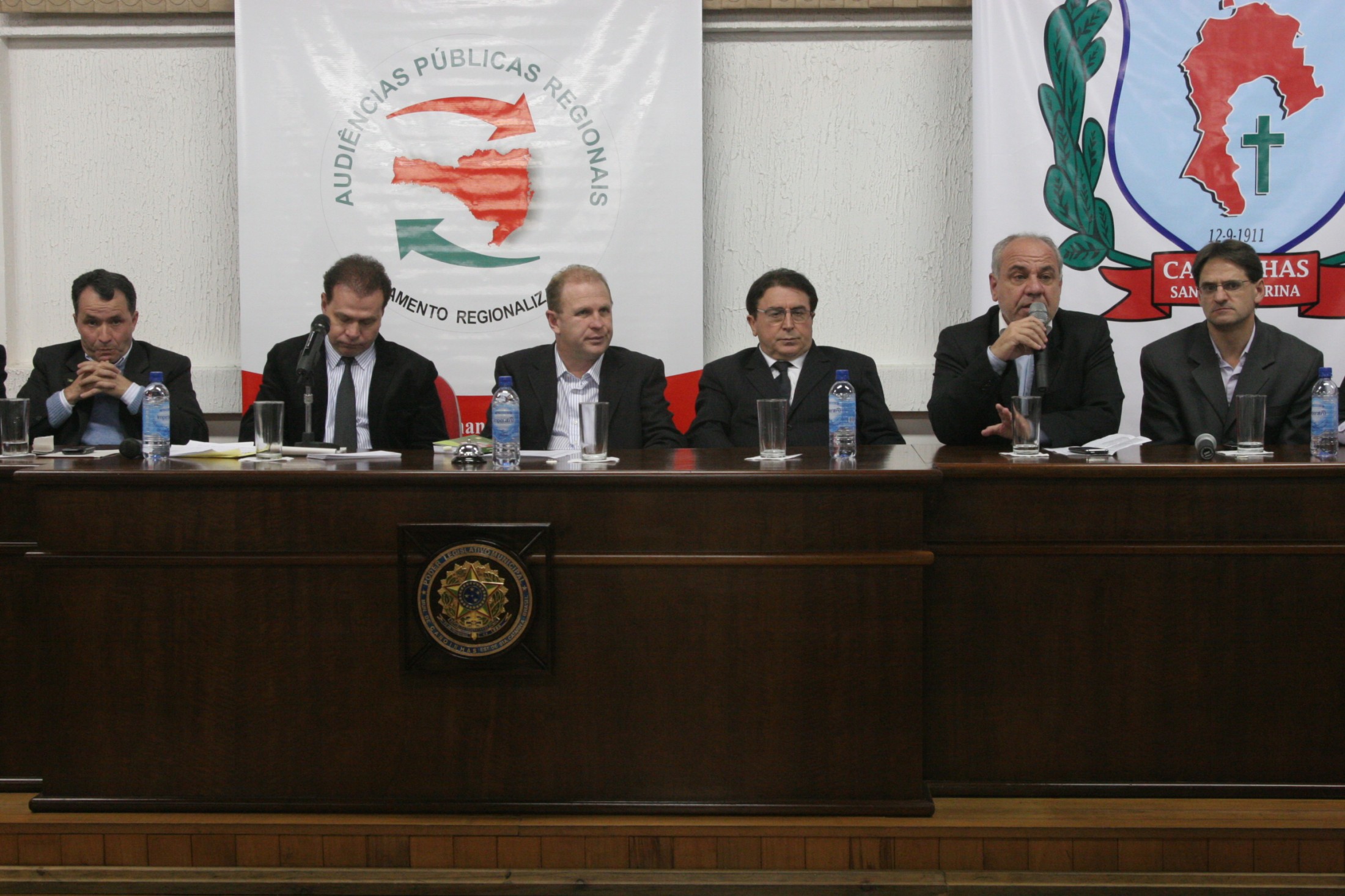 Audiência Pública Regional sobre o Plano Plurianual 2012-2015 e a Lei Orçamentária Anual (LOA) 2012 -  Canoinhas/SC