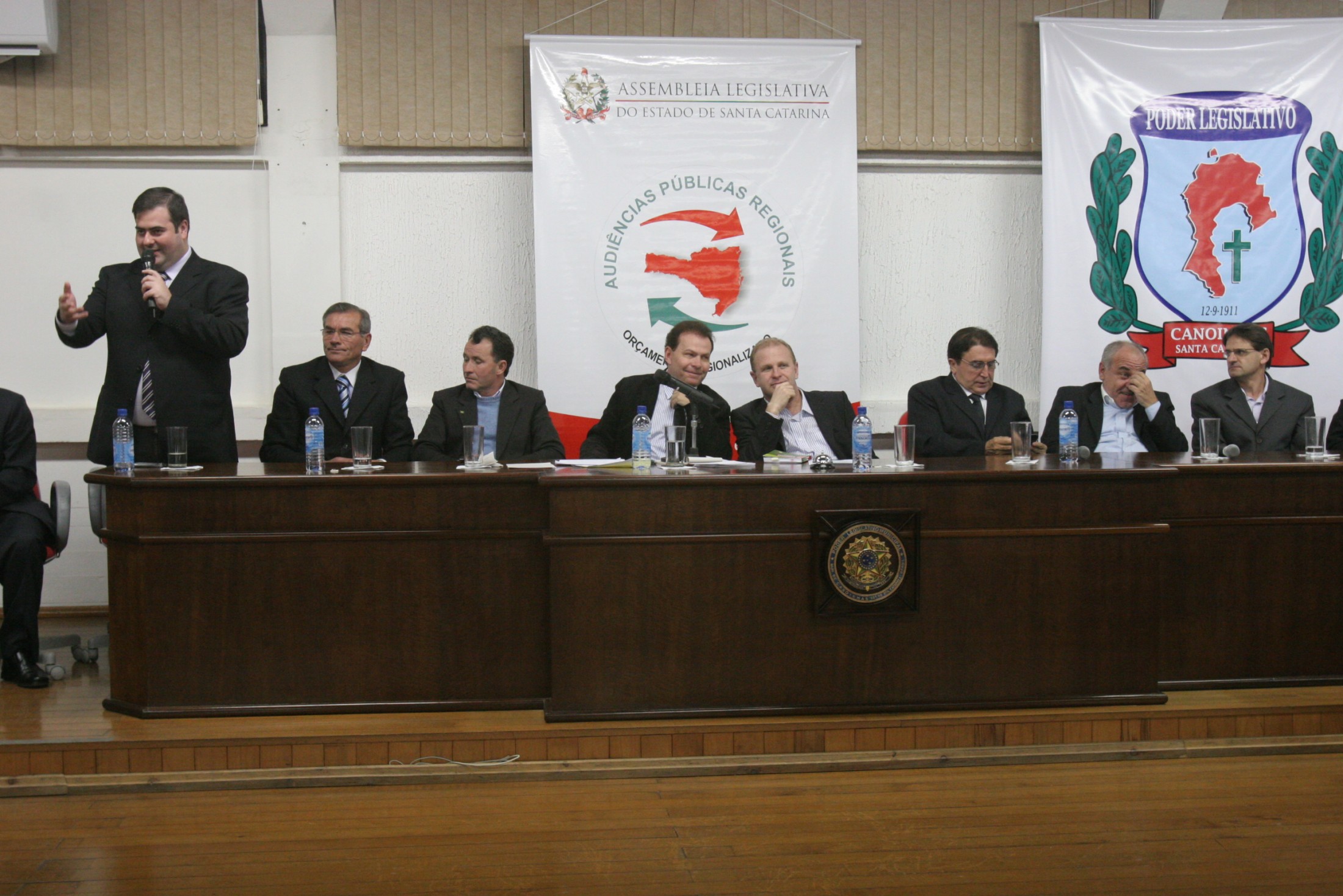 Audiência Pública Regional sobre o Plano Plurianual 2012-2015 e a Lei Orçamentária Anual (LOA) 2012 -  Canoinhas/SC