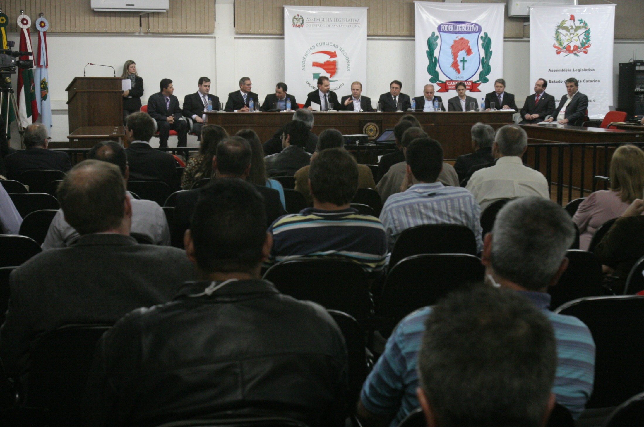 Audiência Pública Regional sobre o Plano Plurianual 2012-2015 e a Lei Orçamentária Anual (LOA) 2012 -  Canoinhas/SC