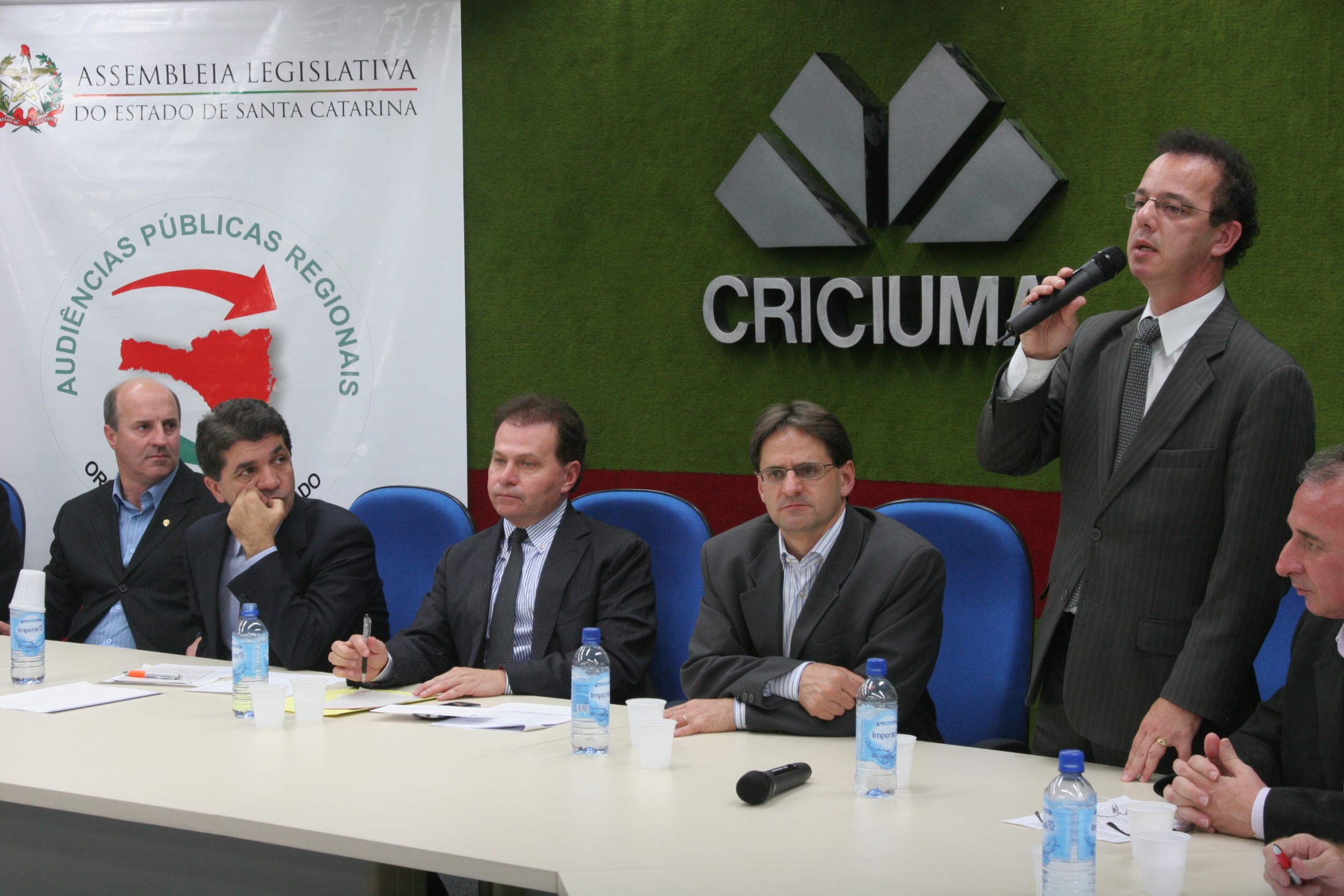 Audiência Pública Regional - Plano Plurianual 2012-2015 e a Lei Orçamentária Anual (LOA) 2012 - Criciúma / SC