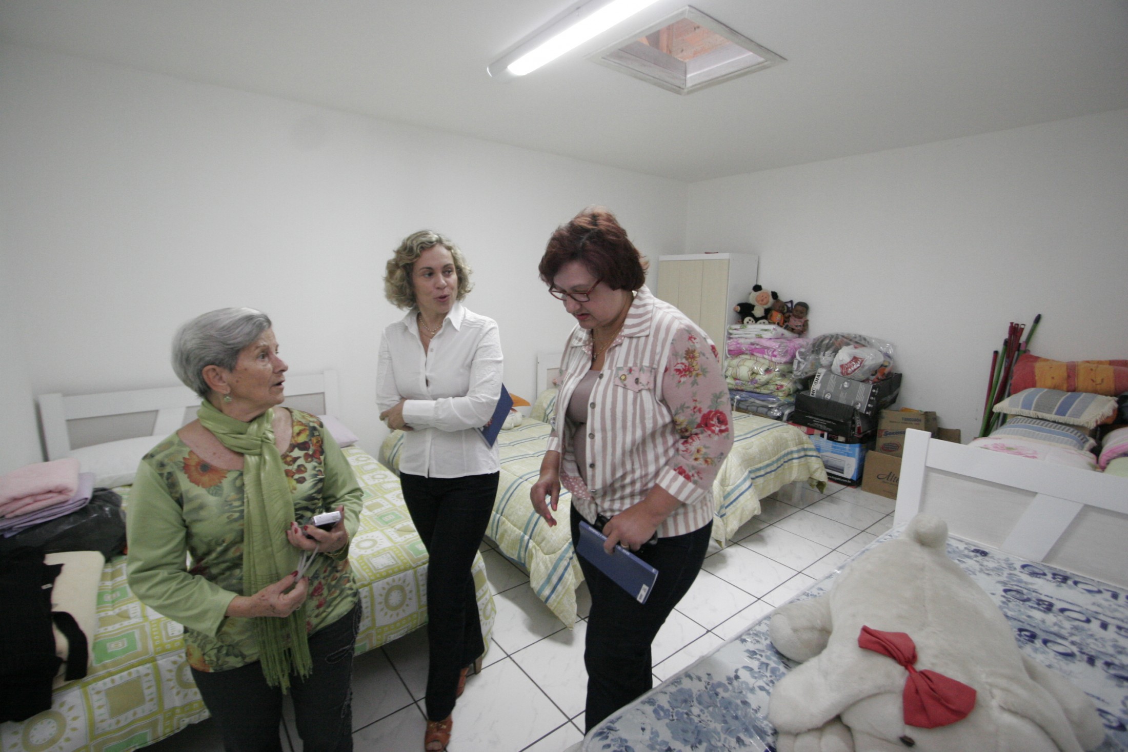 Deputadas visitam a ABAM -  Associação Blumenauense de Amparo aos Menores
