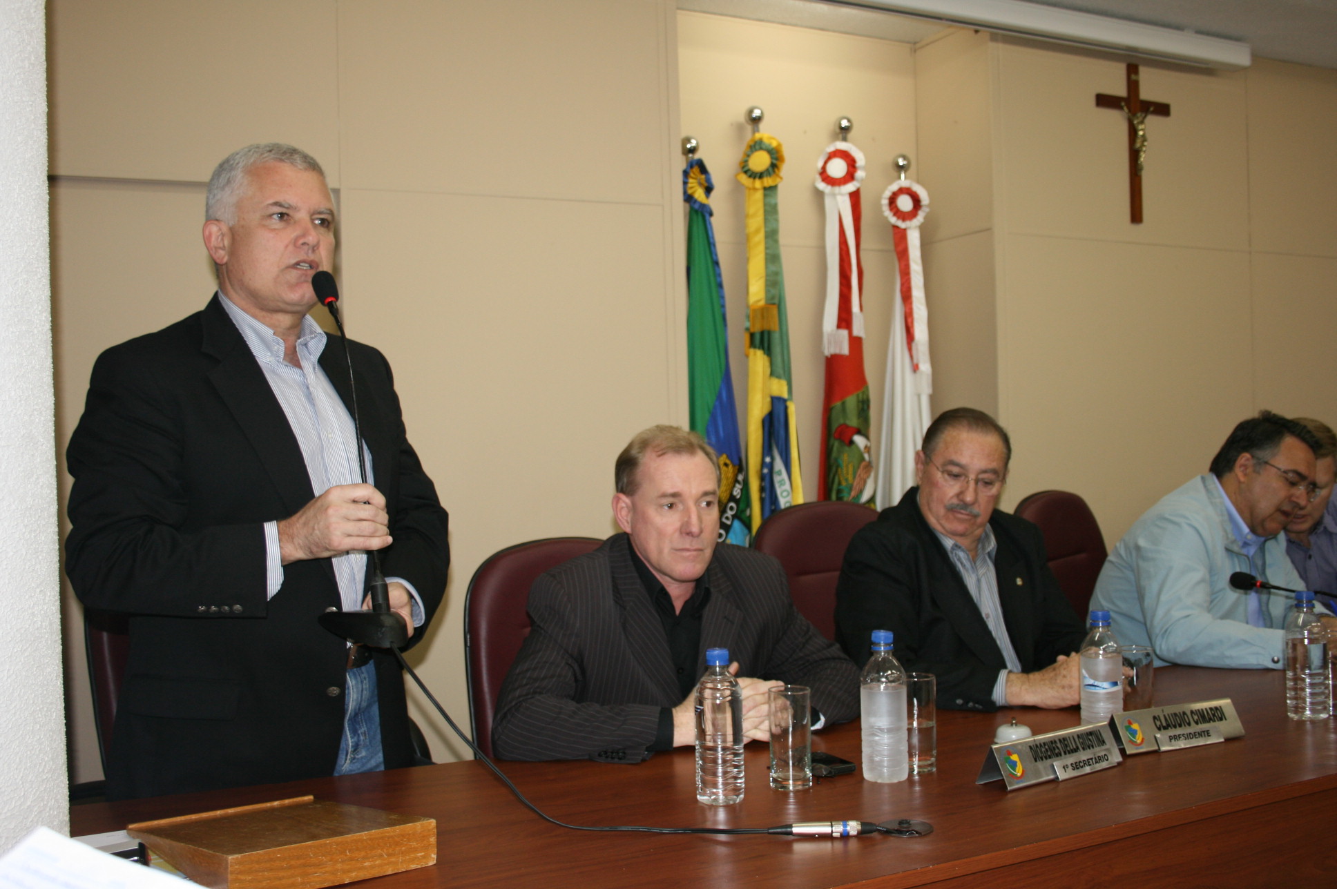 Jorge Teixeira recebe Governador em Rio do Sul