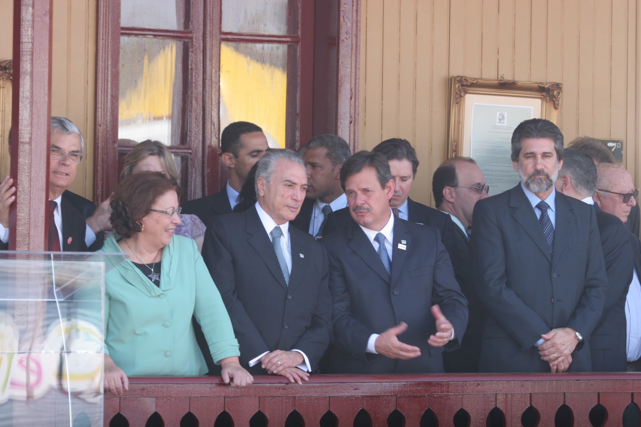 Vice-presidente Michel Temer abre oficialmente a Efapi