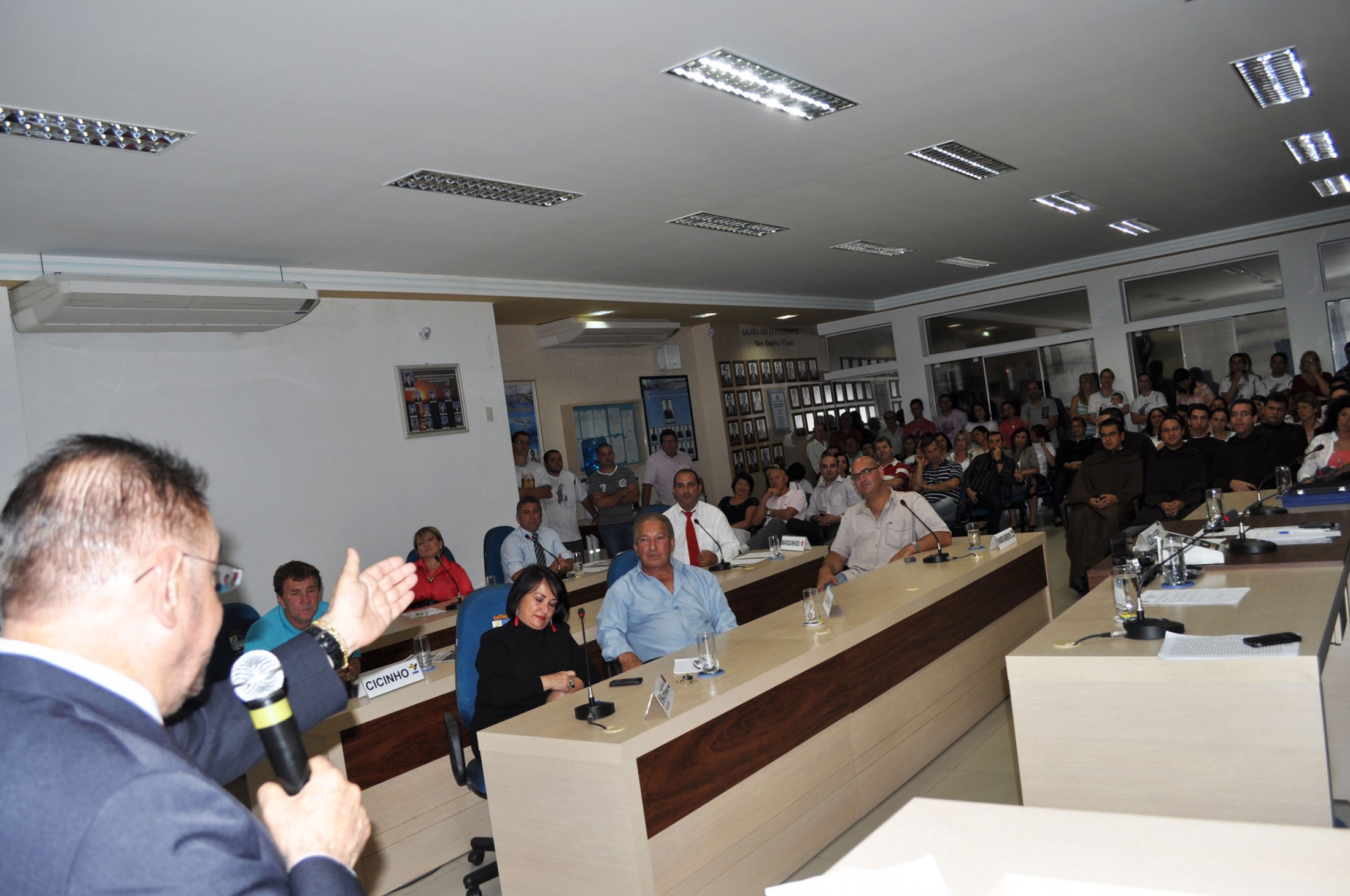 Deputado Volnei Morastoni é homenageado na Câmara de Vereadores de Navegantes